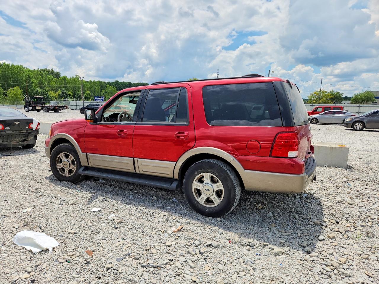 2003 Ford Expedition Eddie Bauer Красный vin: 1FMFU18L73LA09540
