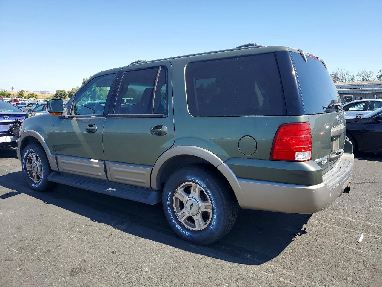 2003 Ford Expedition Eddie Bauer Green vin: 1FMFU18L73LA96985