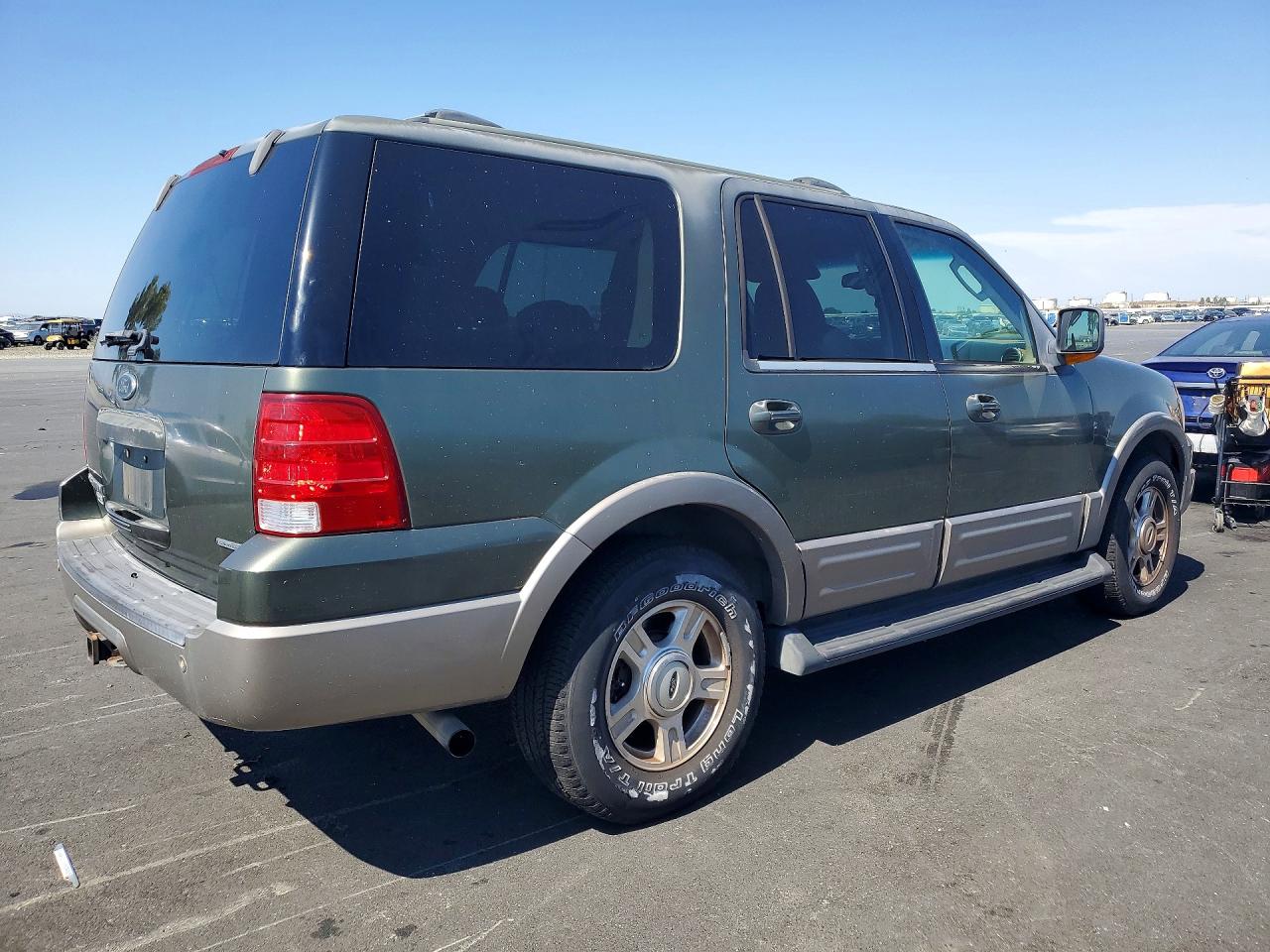 2003 Ford Expedition Eddie Bauer Green vin: 1FMFU18L73LA96985