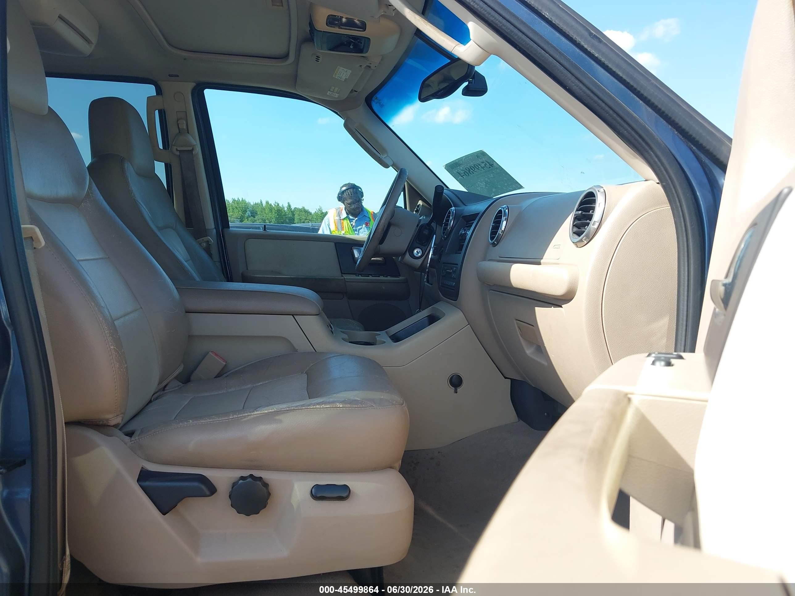 2003 Ford Expedition Eddie Bauer Gray vin: 1FMFU18L73LB74939