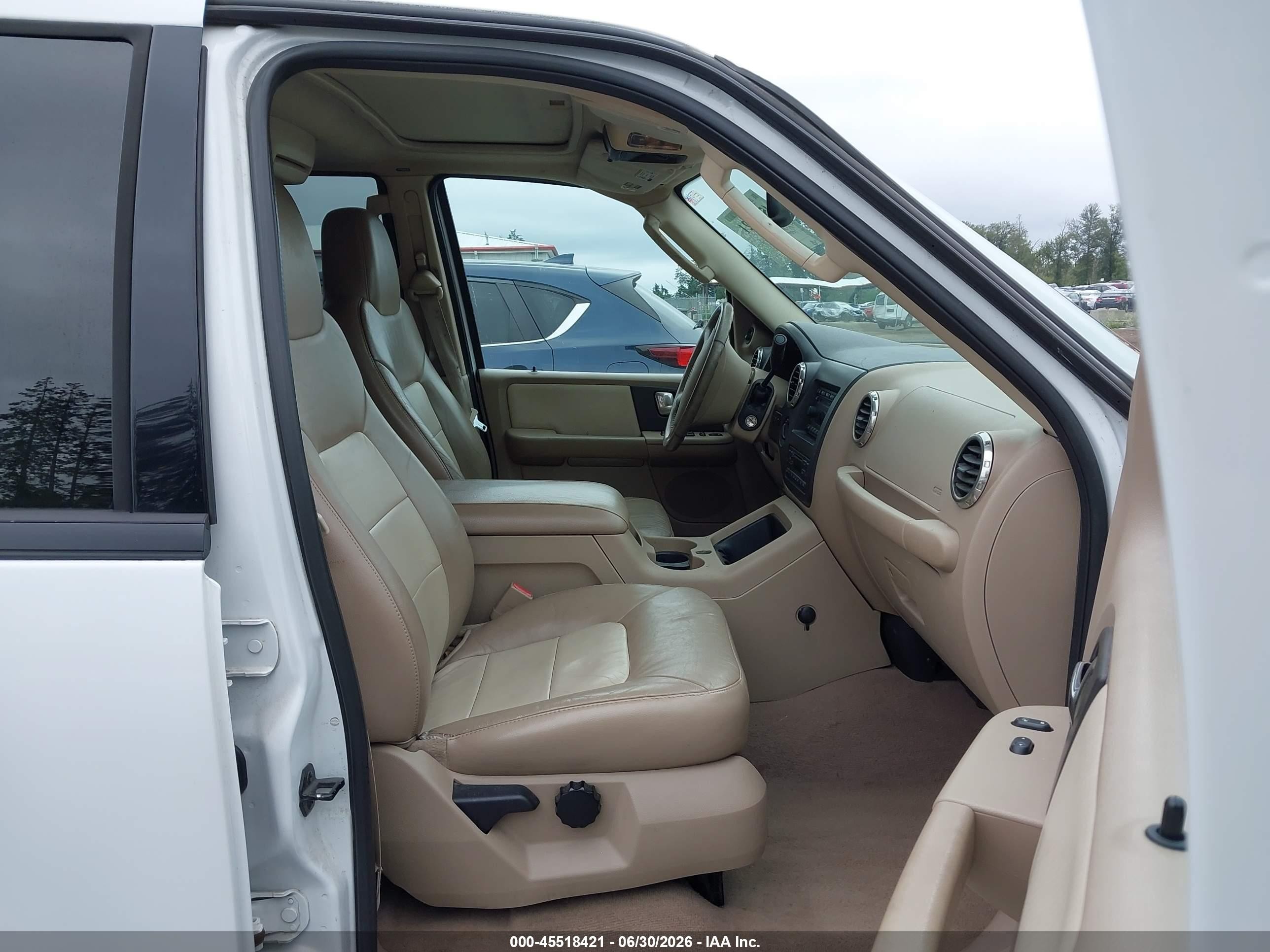 2004 Ford Expedition Eddie Bauer White vin: 1FMFU18L74LB58984