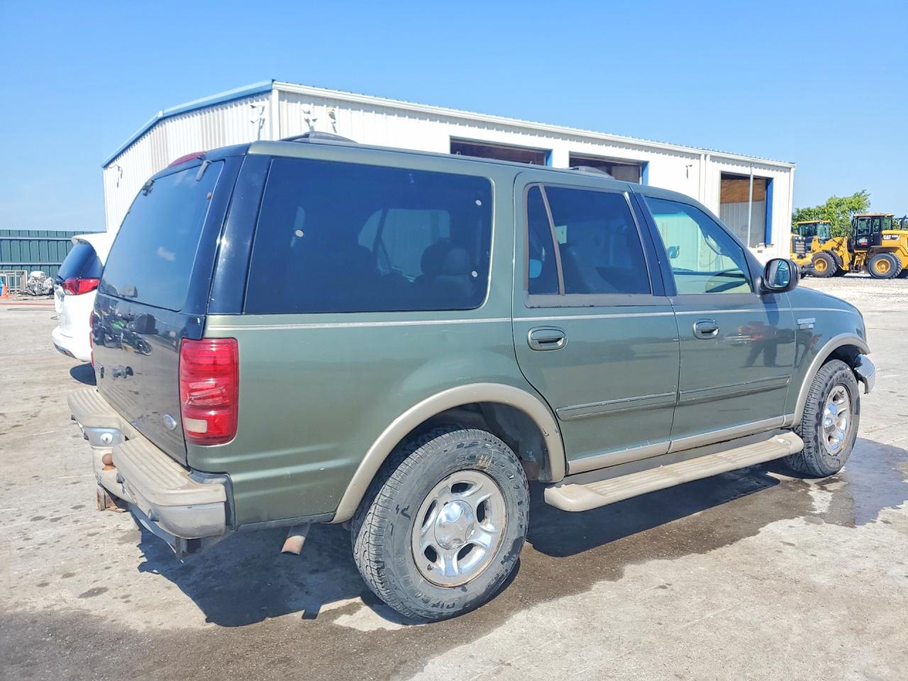 2000 Ford Expedition Eddie Bauer Green vin: 1FMFU18L7YLA92782