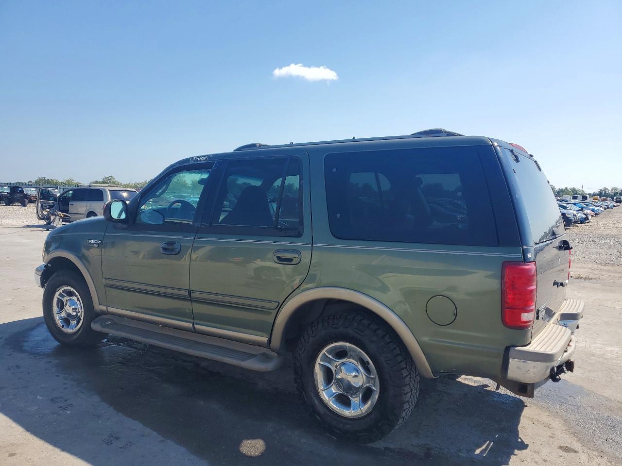 2000 Ford Expedition Eddie Bauer Green vin: 1FMFU18L7YLA92782
