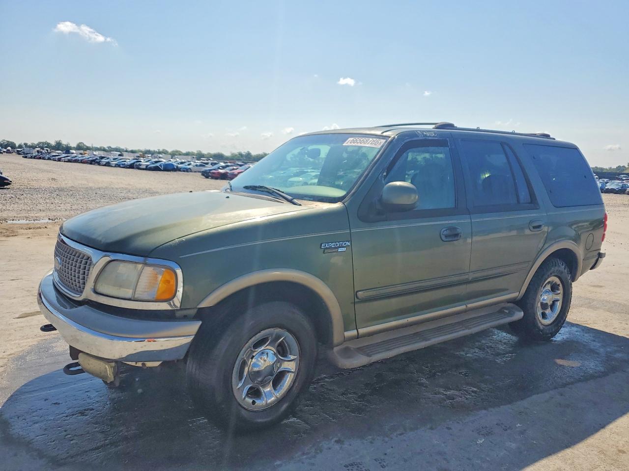 2000 Ford Expedition Eddie Bauer Green vin: 1FMFU18L7YLA92782