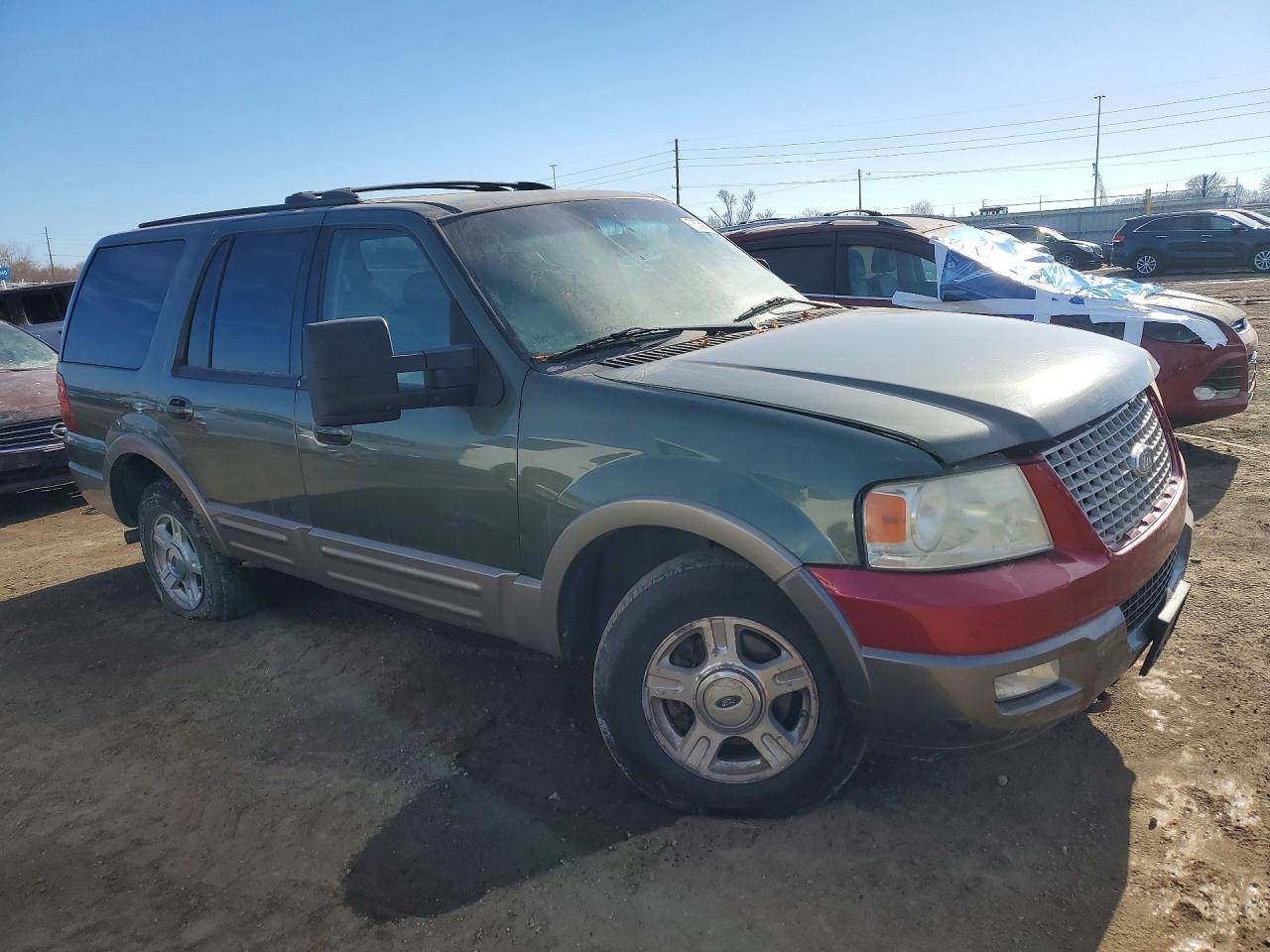 2003 Ford Expedition Green vin: 1FMFU18L83LC15501