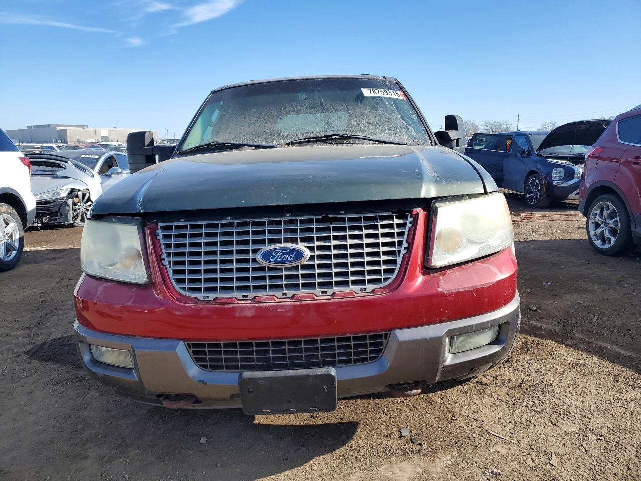 2003 Ford Expedition Green vin: 1FMFU18L83LC15501