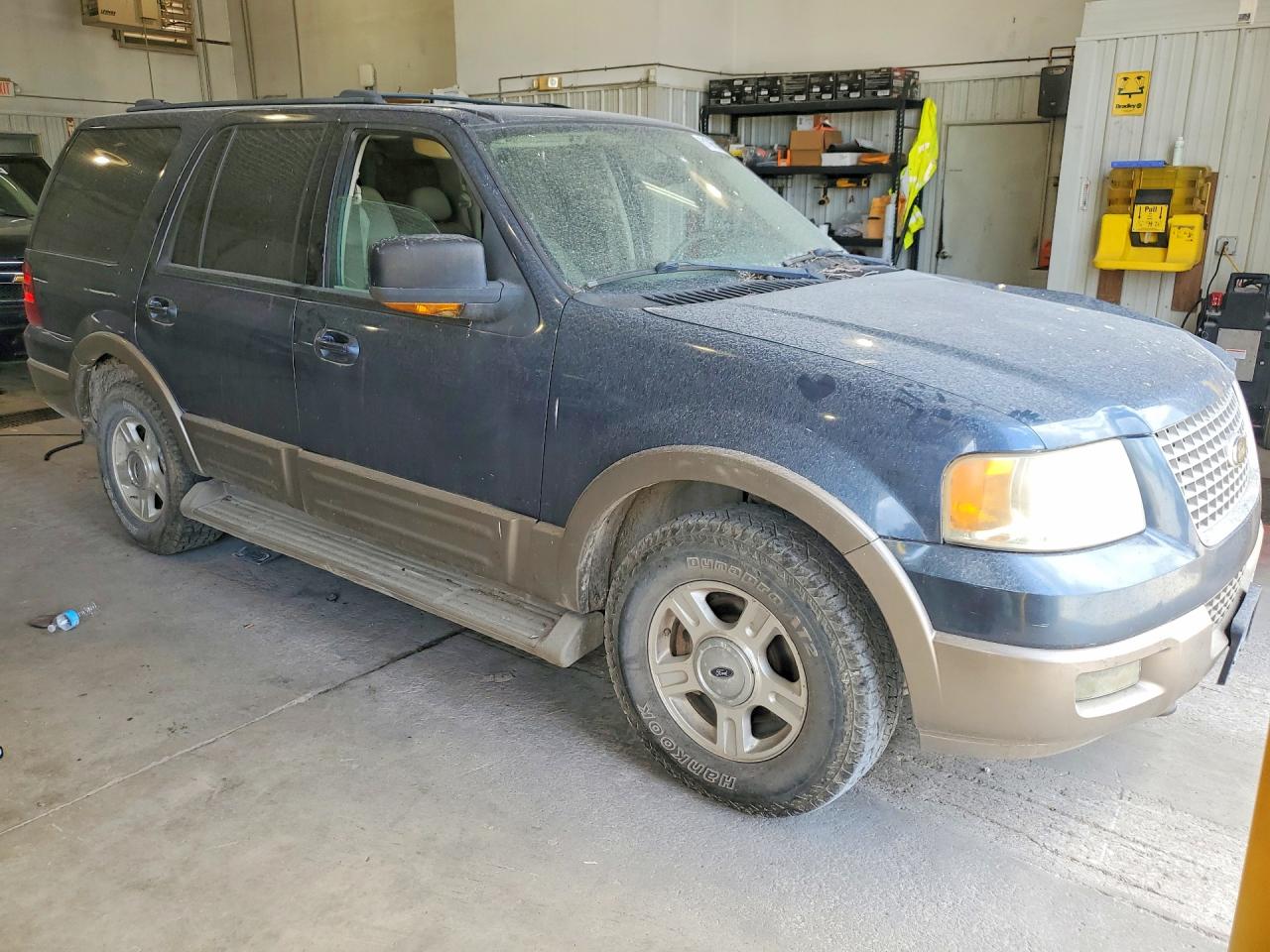2004 Ford Expedition Eddie Bauer Blue vin: 1FMFU18L84LA03263