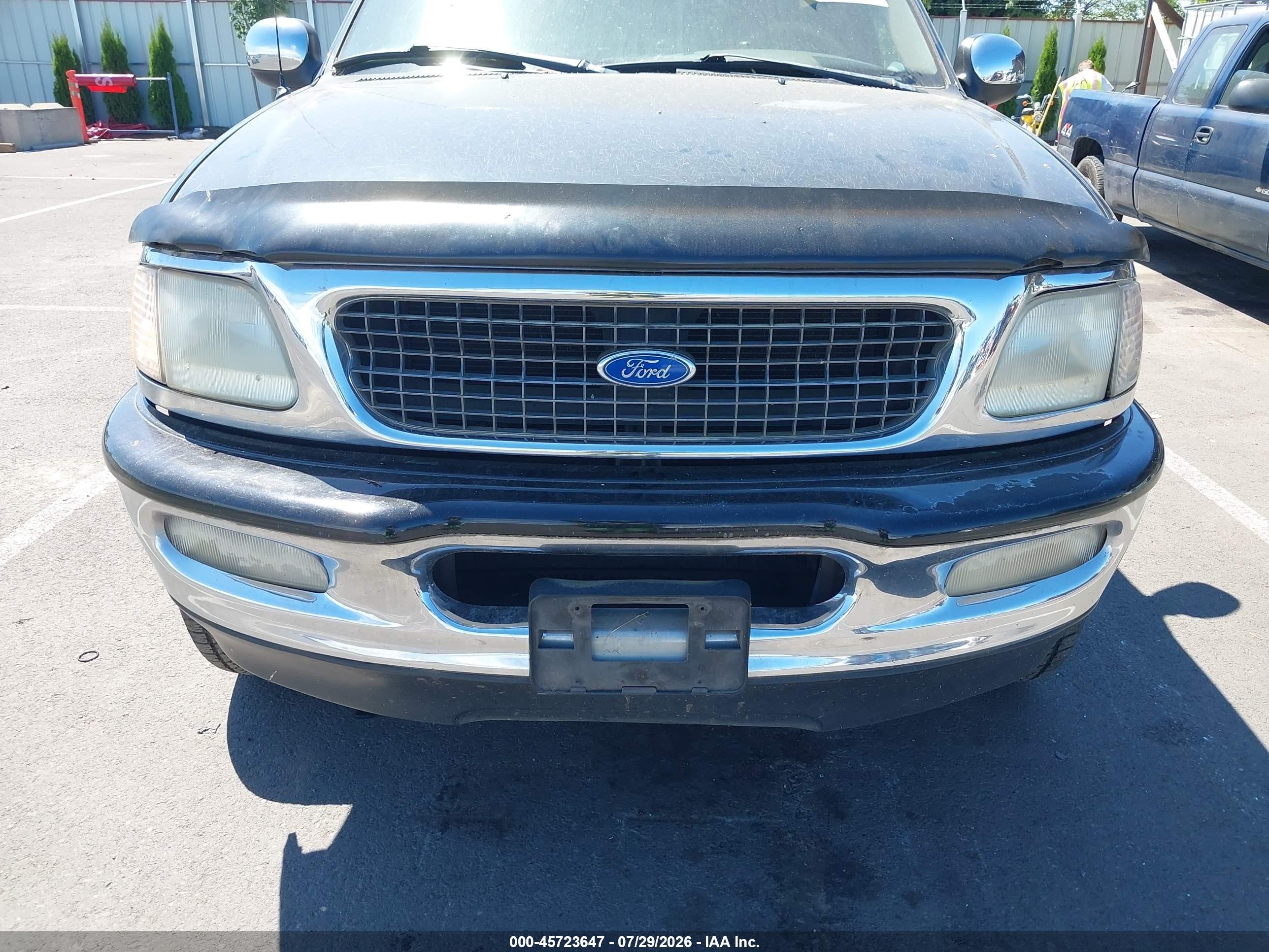 1997 Ford Expedition Eddie Bauer/xlt Black vin: 1FMFU18L8VLB91025