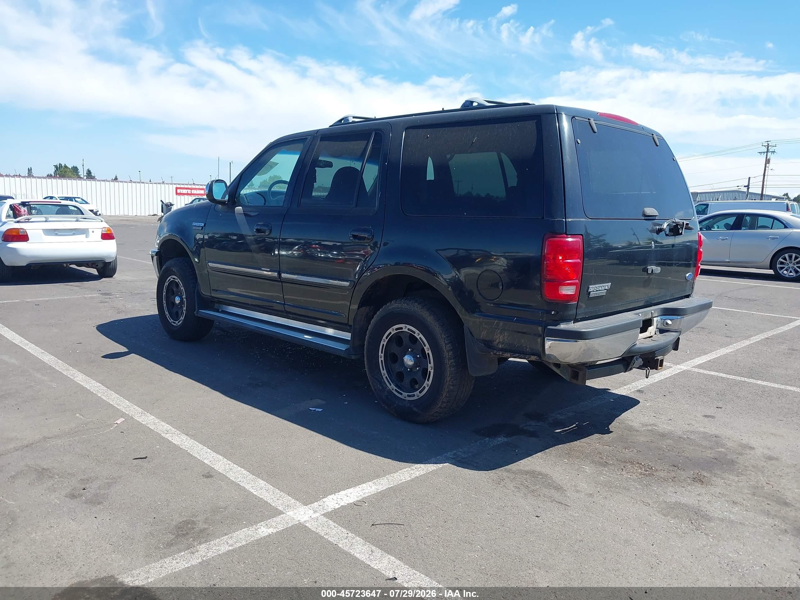 1997 Ford Expedition Eddie Bauer/xlt Black vin: 1FMFU18L8VLB91025