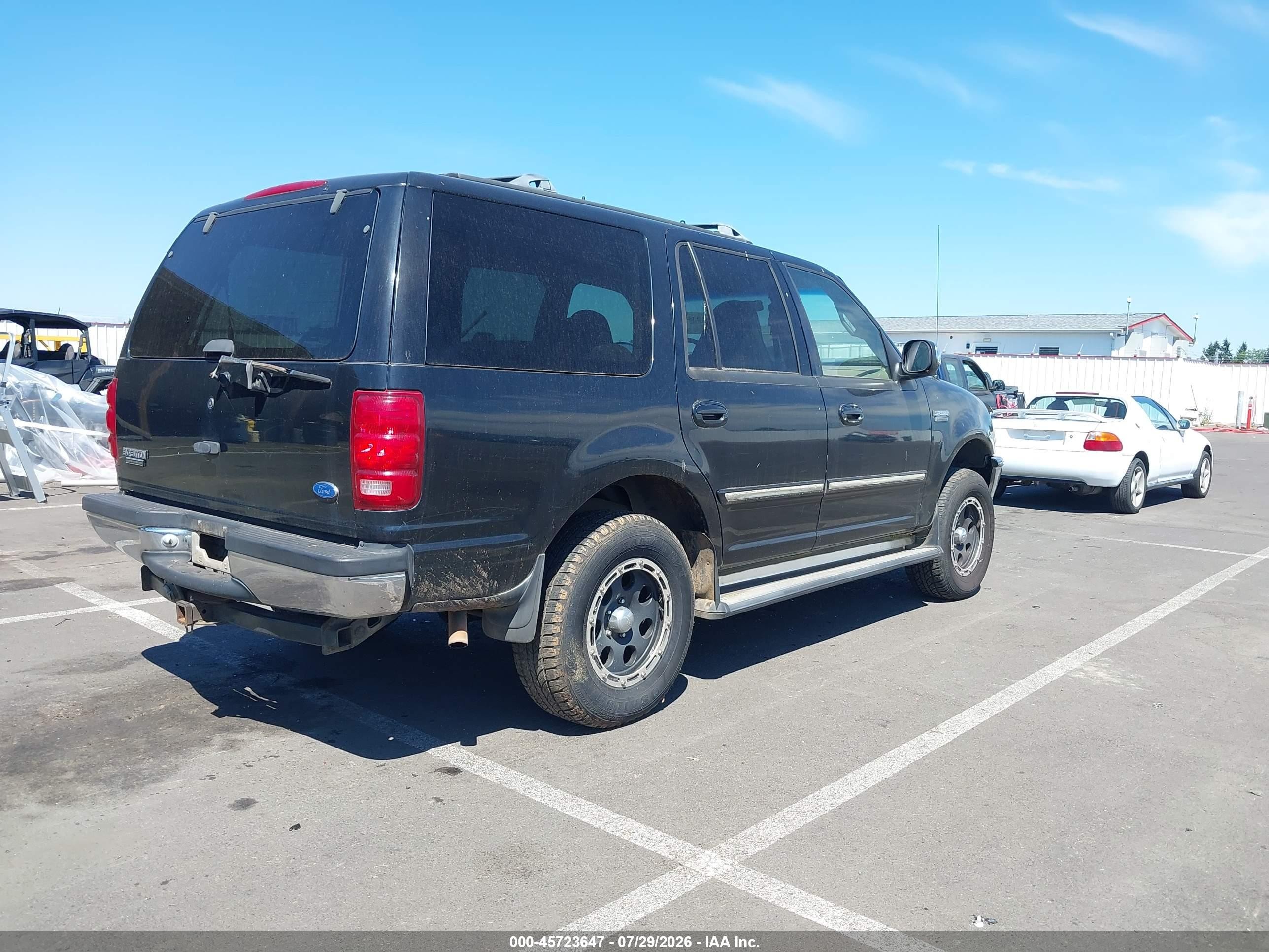 1997 Ford Expedition Eddie Bauer/xlt Black vin: 1FMFU18L8VLB91025