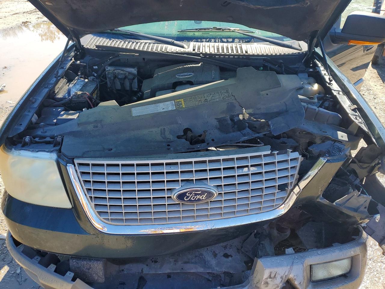 2003 Ford Expedition Eddie Bauer Green vin: 1FMFU18L93LB03273