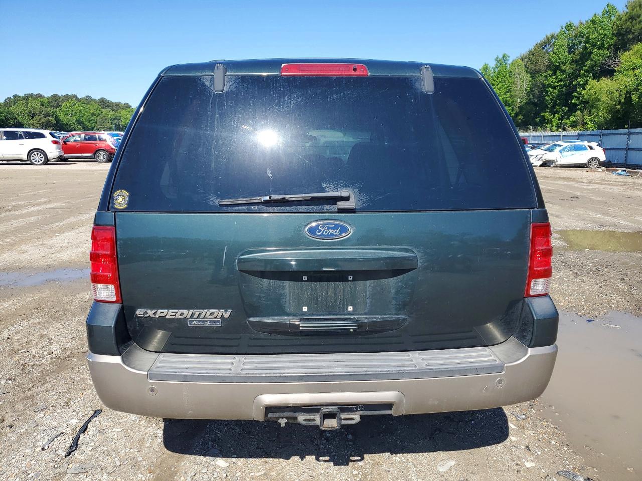 2003 Ford Expedition Eddie Bauer Green vin: 1FMFU18L93LB03273
