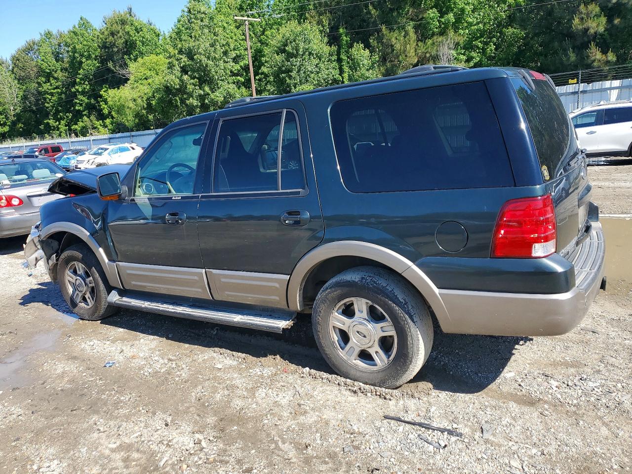 2003 Ford Expedition Eddie Bauer Green vin: 1FMFU18L93LB03273