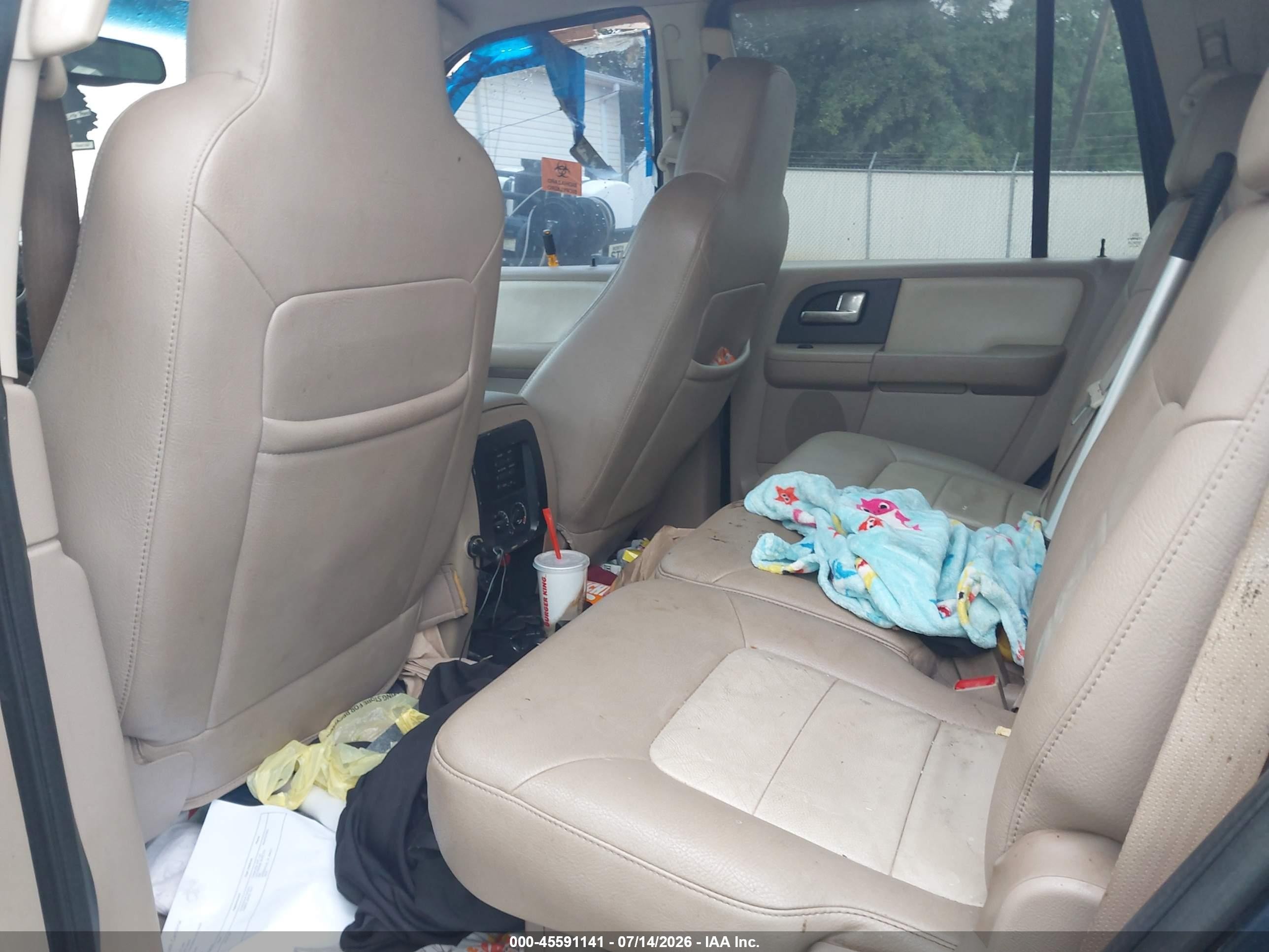 2004 Ford Expedition Eddie Bauer Blue vin: 1FMFU18L94LA48017