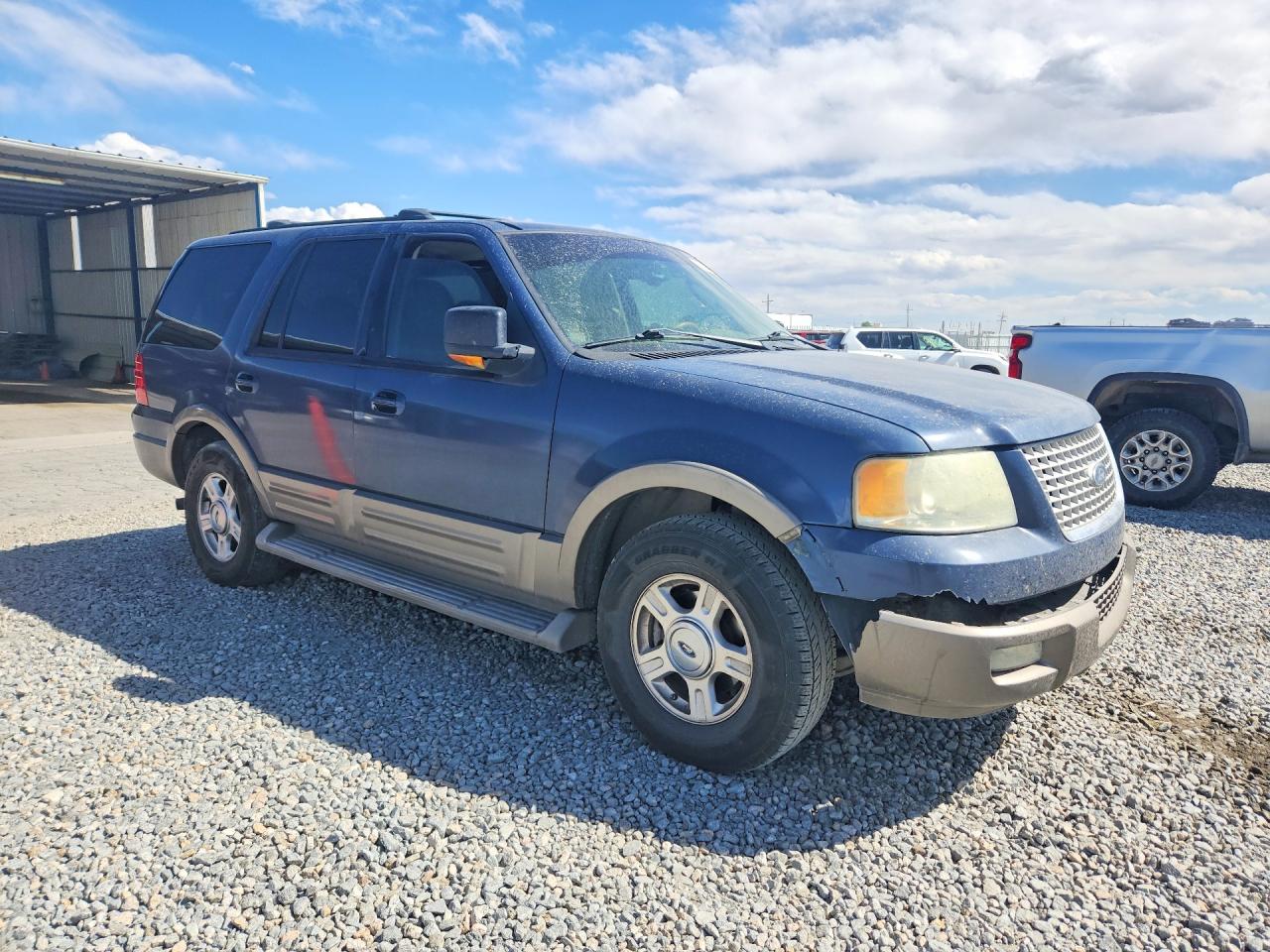 2004 Ford Expedition Eddie Bauer Blue vin: 1FMFU18L94LA91918