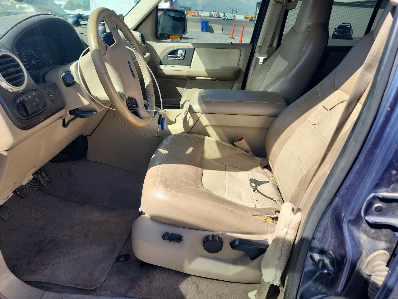 2004 Ford Expedition Eddie Bauer Blue vin: 1FMFU18L94LA91918