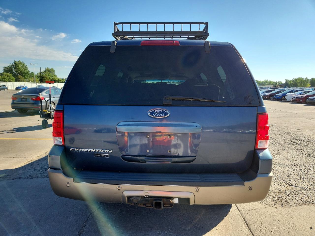 2004 Ford Expedition Eddie Bauer Blue vin: 1FMFU18L94LB45508