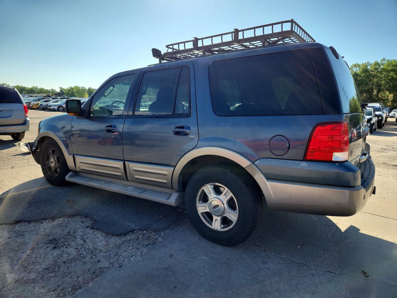 2004 Ford Expedition Eddie Bauer Blue vin: 1FMFU18L94LB45508