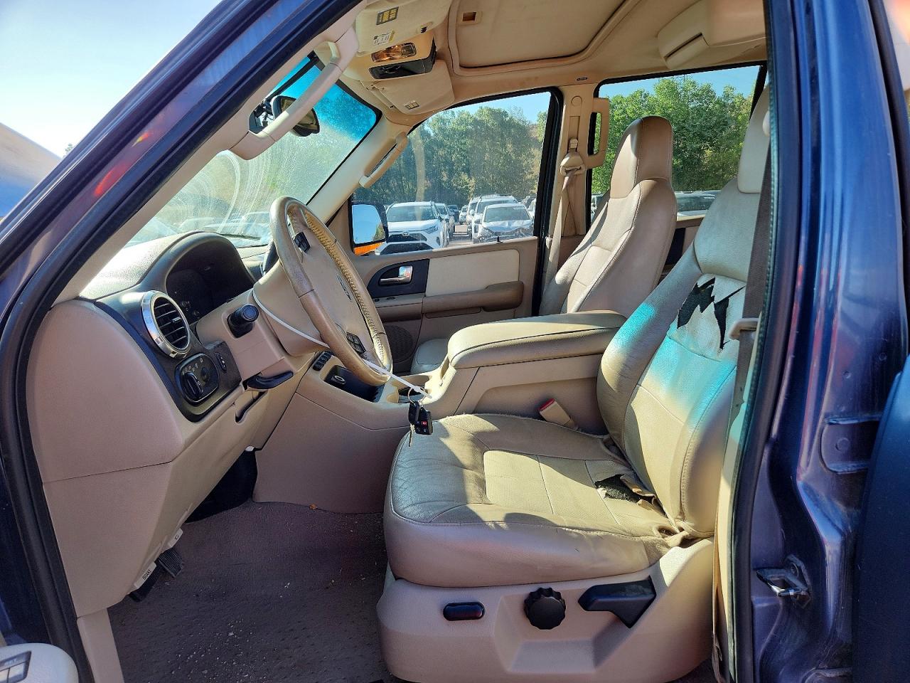 2004 Ford Expedition Eddie Bauer Blue vin: 1FMFU18L94LB45508
