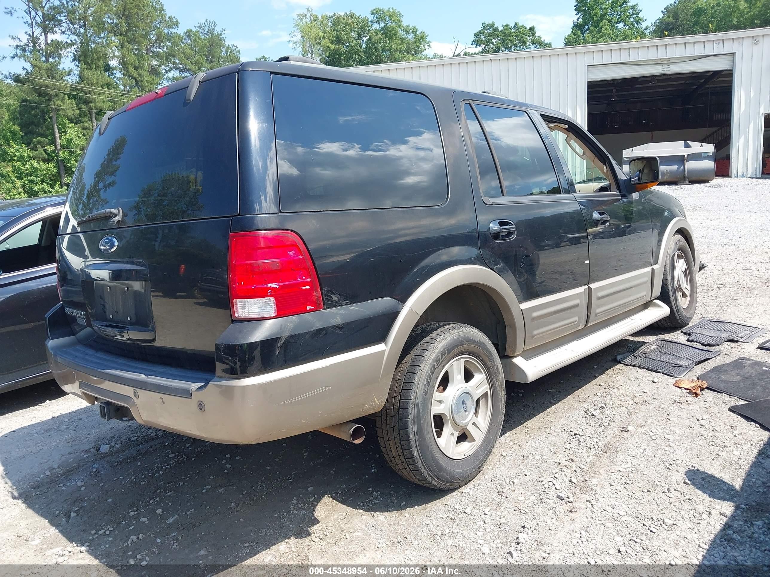 2004 Ford Expedition Eddie Bauer Black vin: 1FMFU18L94LB59893