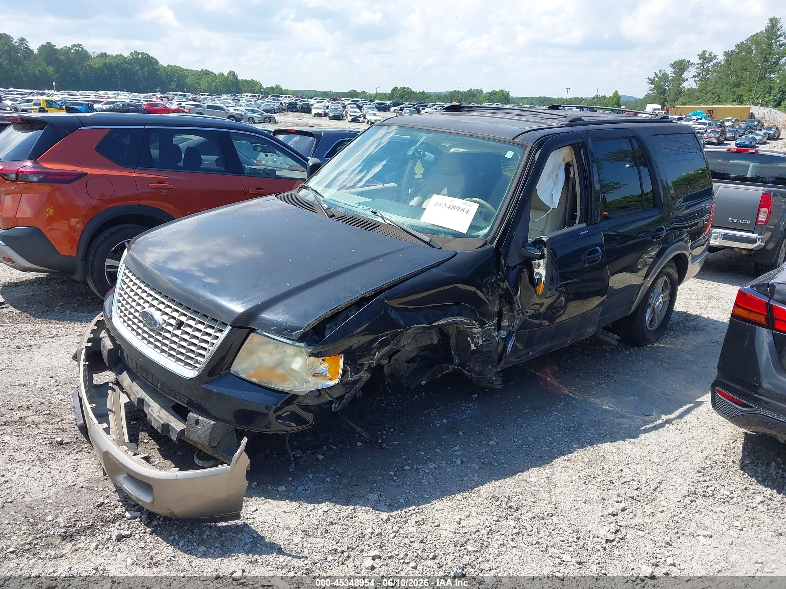 2004 Ford Expedition Eddie Bauer Black vin: 1FMFU18L94LB59893
