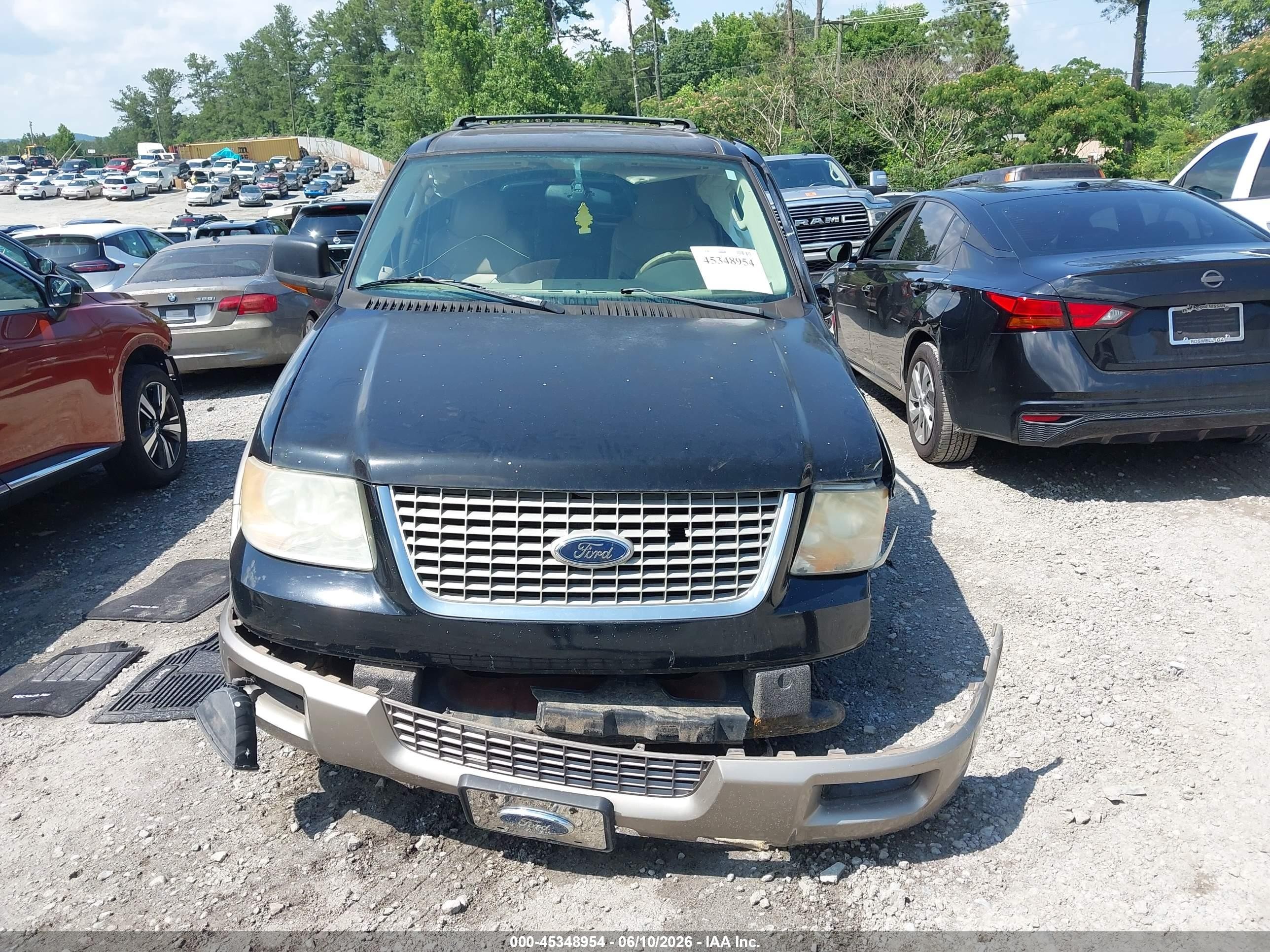 2004 Ford Expedition Eddie Bauer Black vin: 1FMFU18L94LB59893