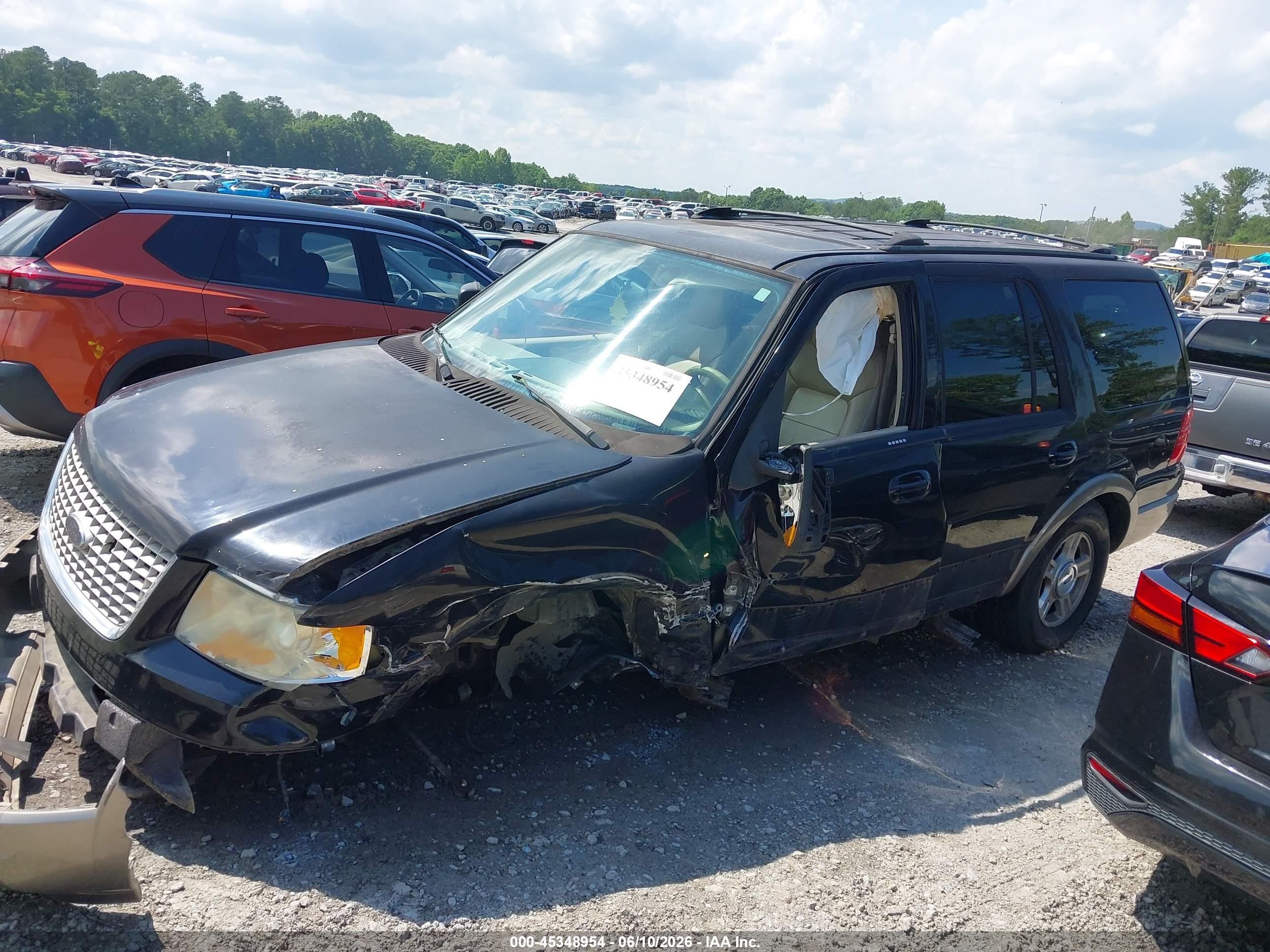 2004 Ford Expedition Eddie Bauer Black vin: 1FMFU18L94LB59893