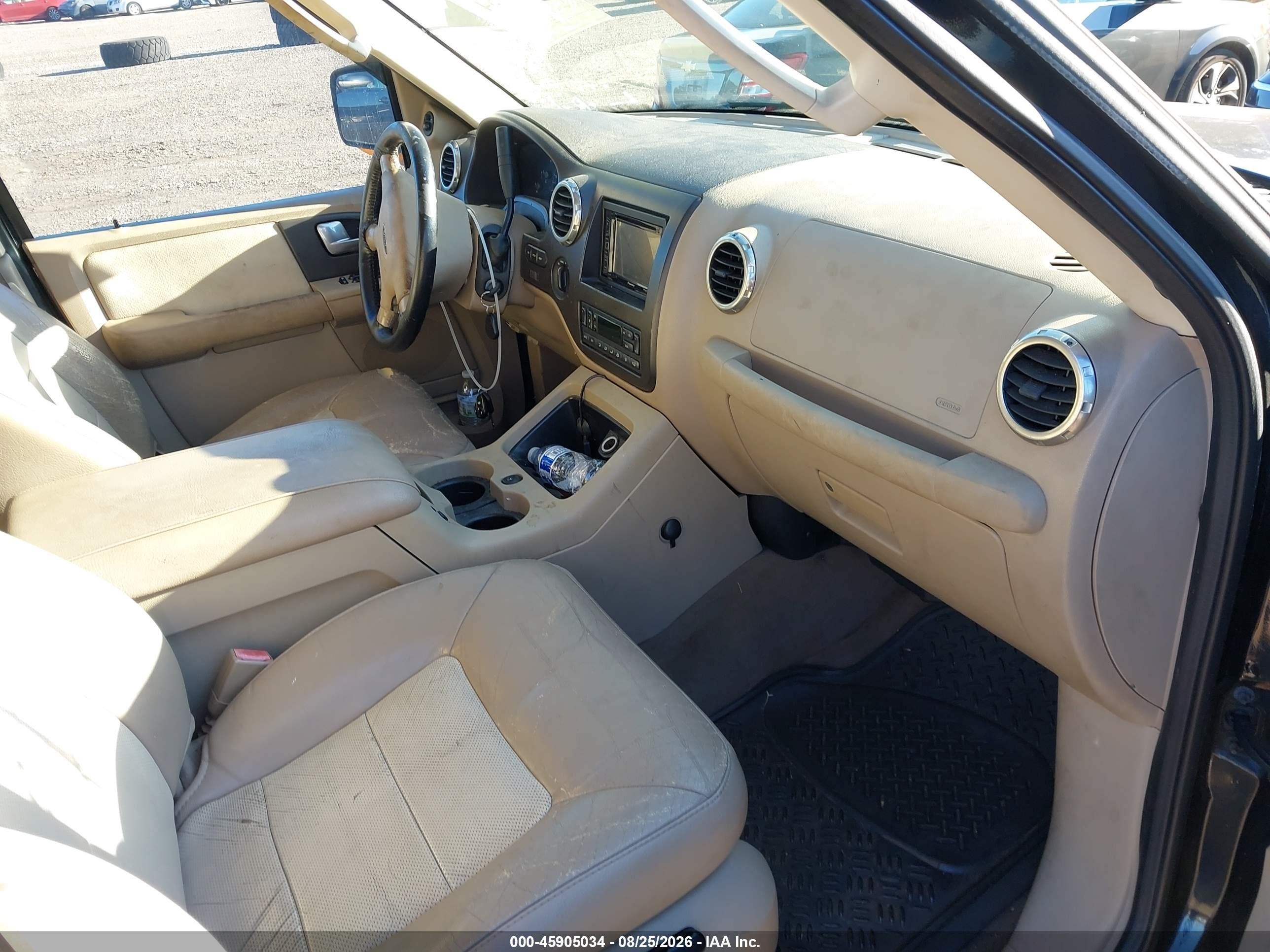 2003 Ford Expedition Eddie Bauer Black vin: 1FMFU18LX3LB81030