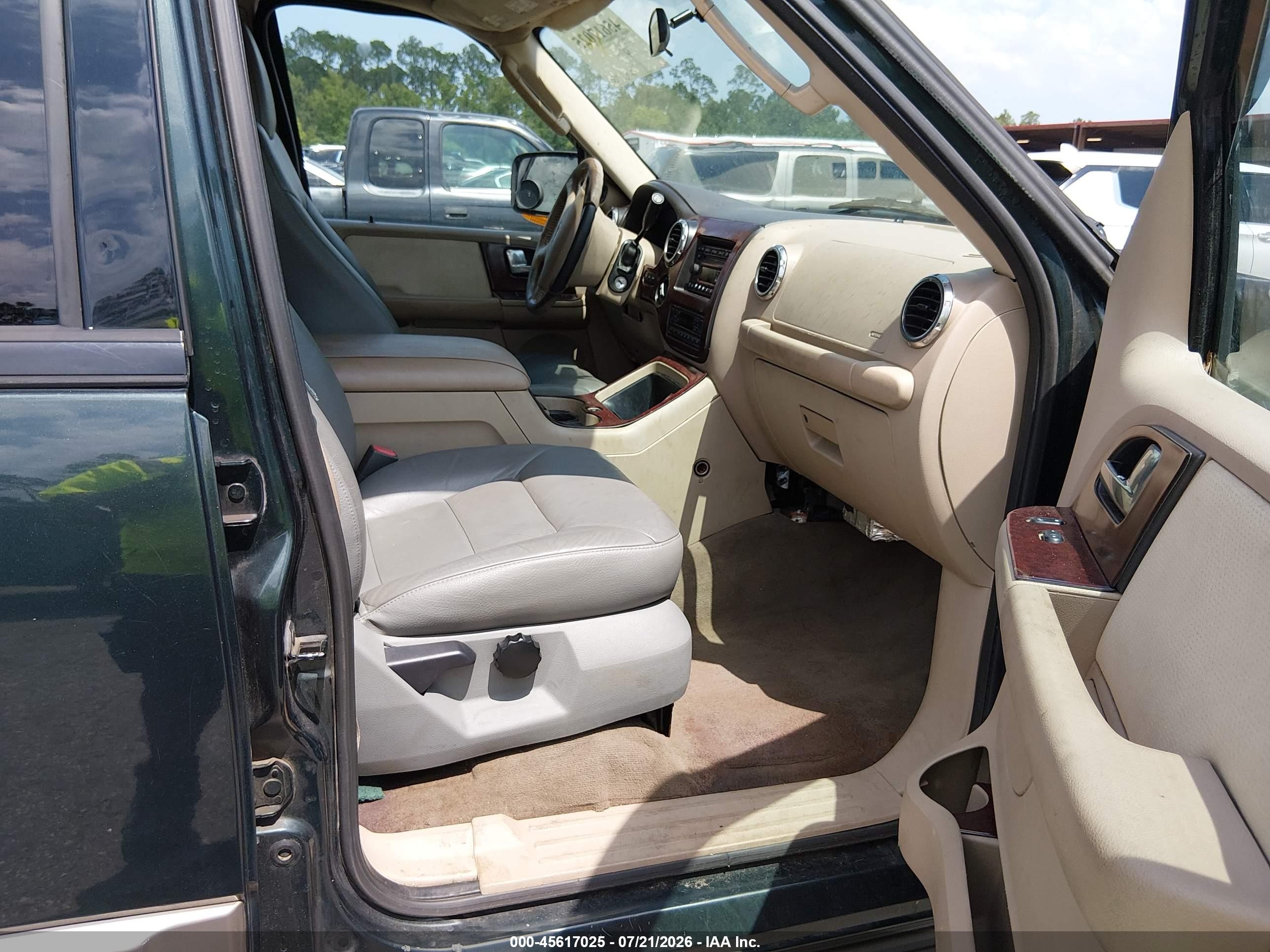 2003 Ford Expedition Eddie Bauer Green vin: 1FMFU18LX3LC40089