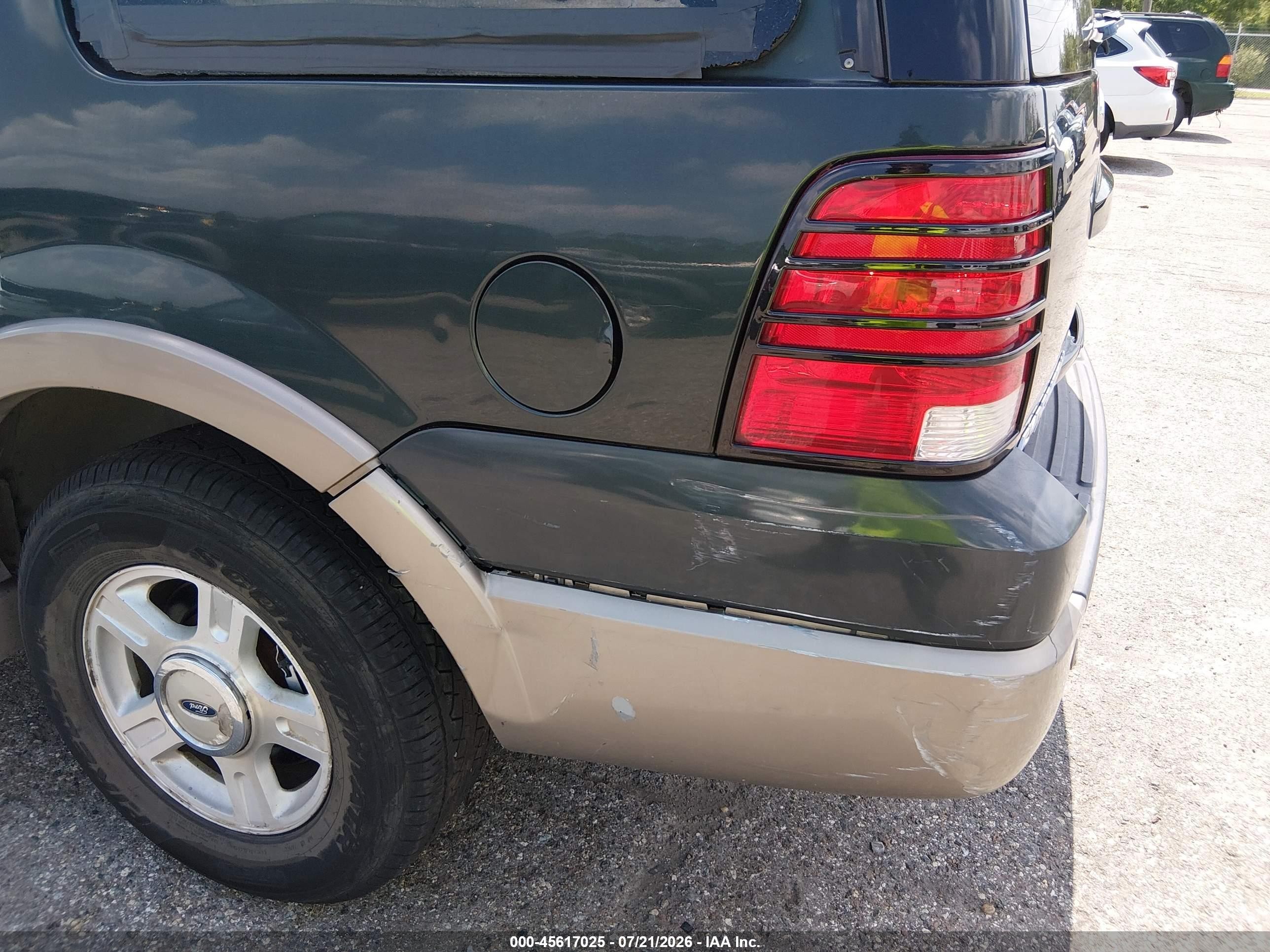 2003 Ford Expedition Eddie Bauer Green vin: 1FMFU18LX3LC40089