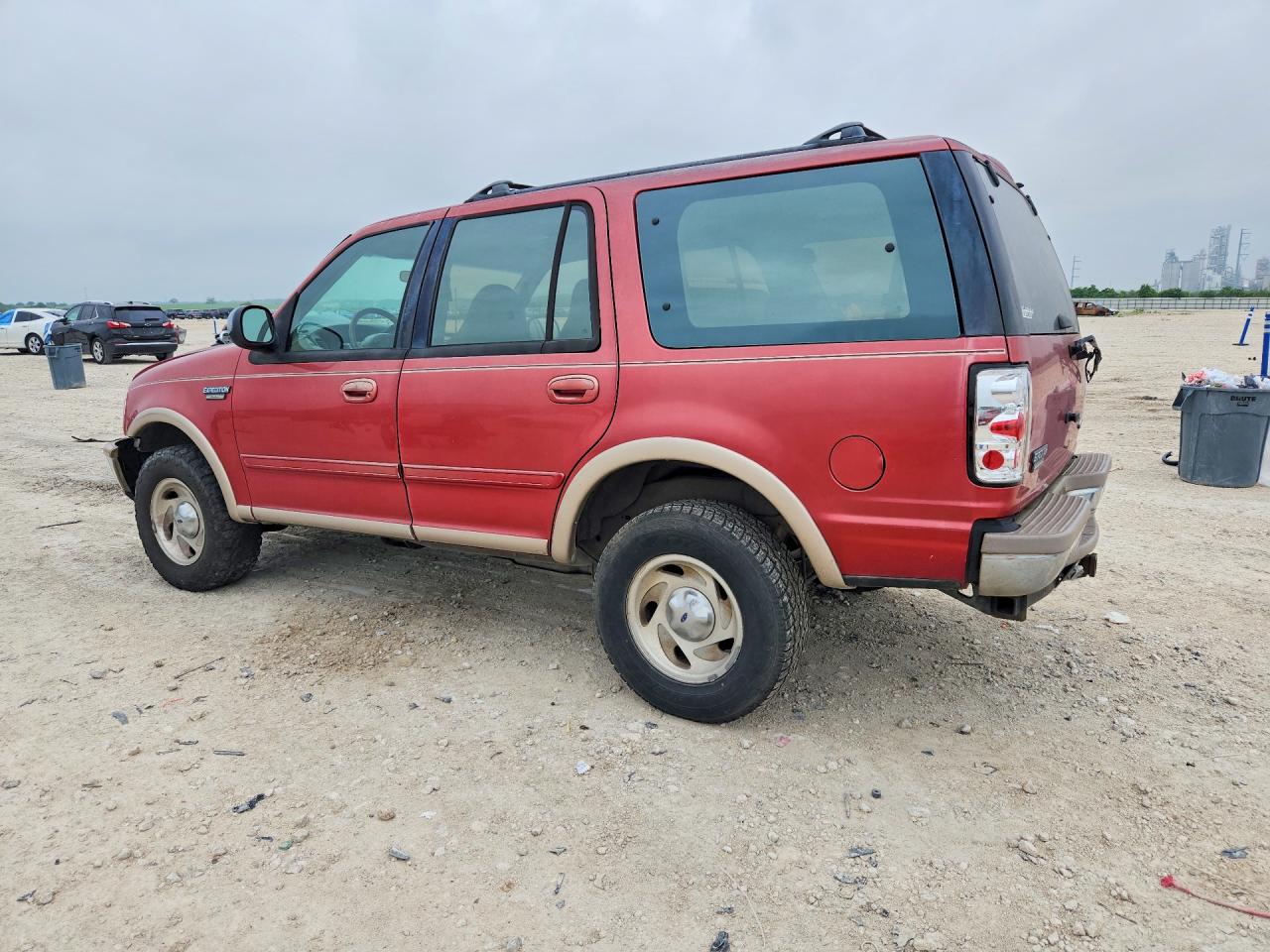 1997 Ford Expedition Red vin: 1FMFU18LXVLA95915