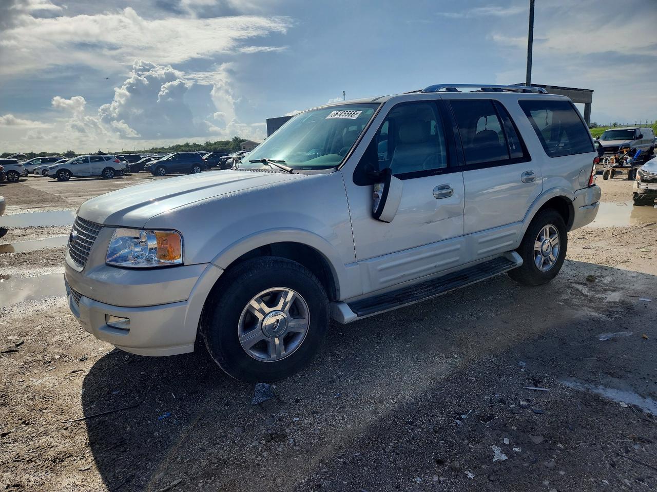 2006 Ford Expedition Limited White vin: 1FMFU19506LA72290