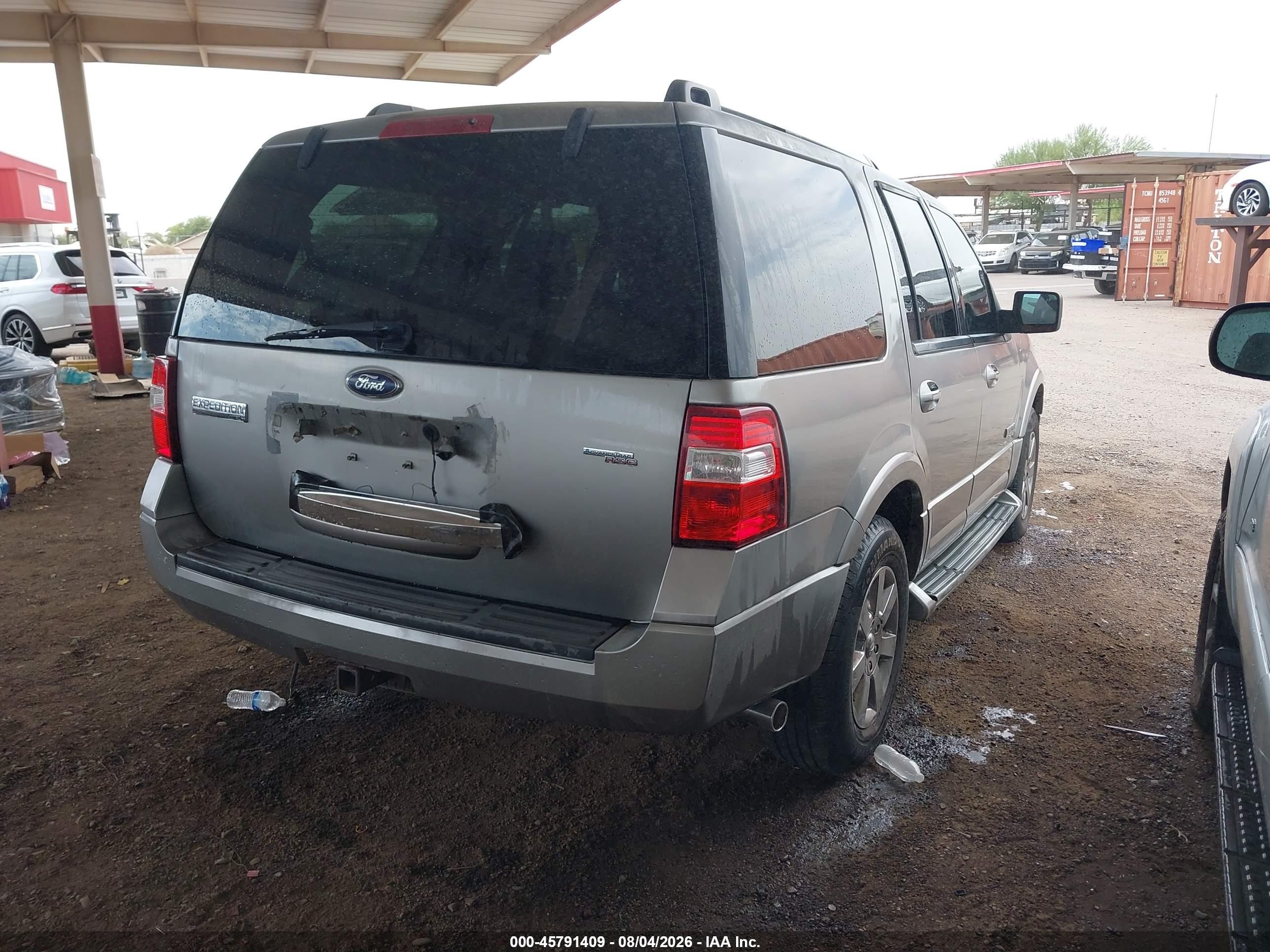 2008 Ford Expedition Limited Tan vin: 1FMFU19508LA00881
