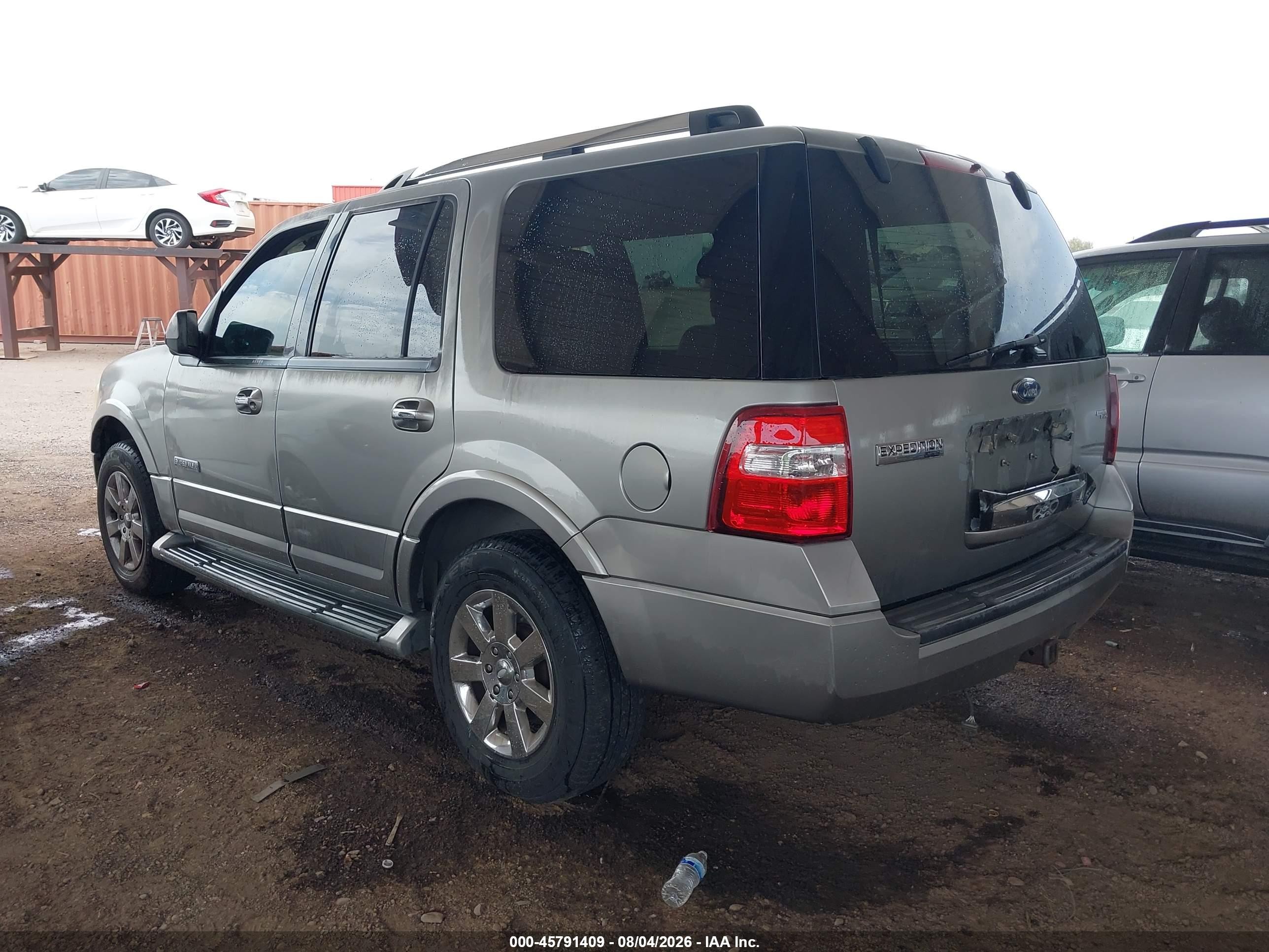 2008 Ford Expedition Limited Tan vin: 1FMFU19508LA00881