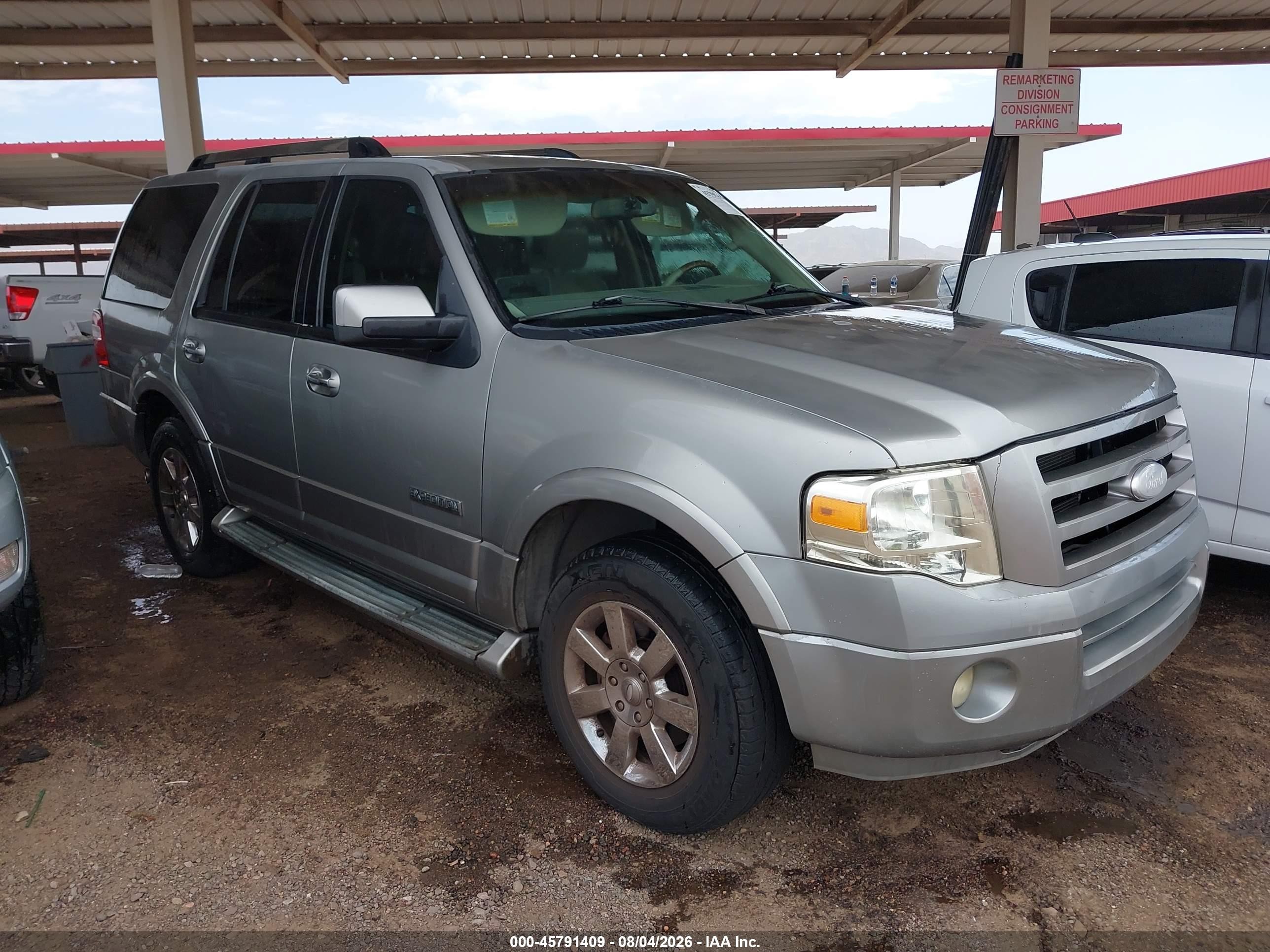 2008 Ford Expedition Limited Tan vin: 1FMFU19508LA00881