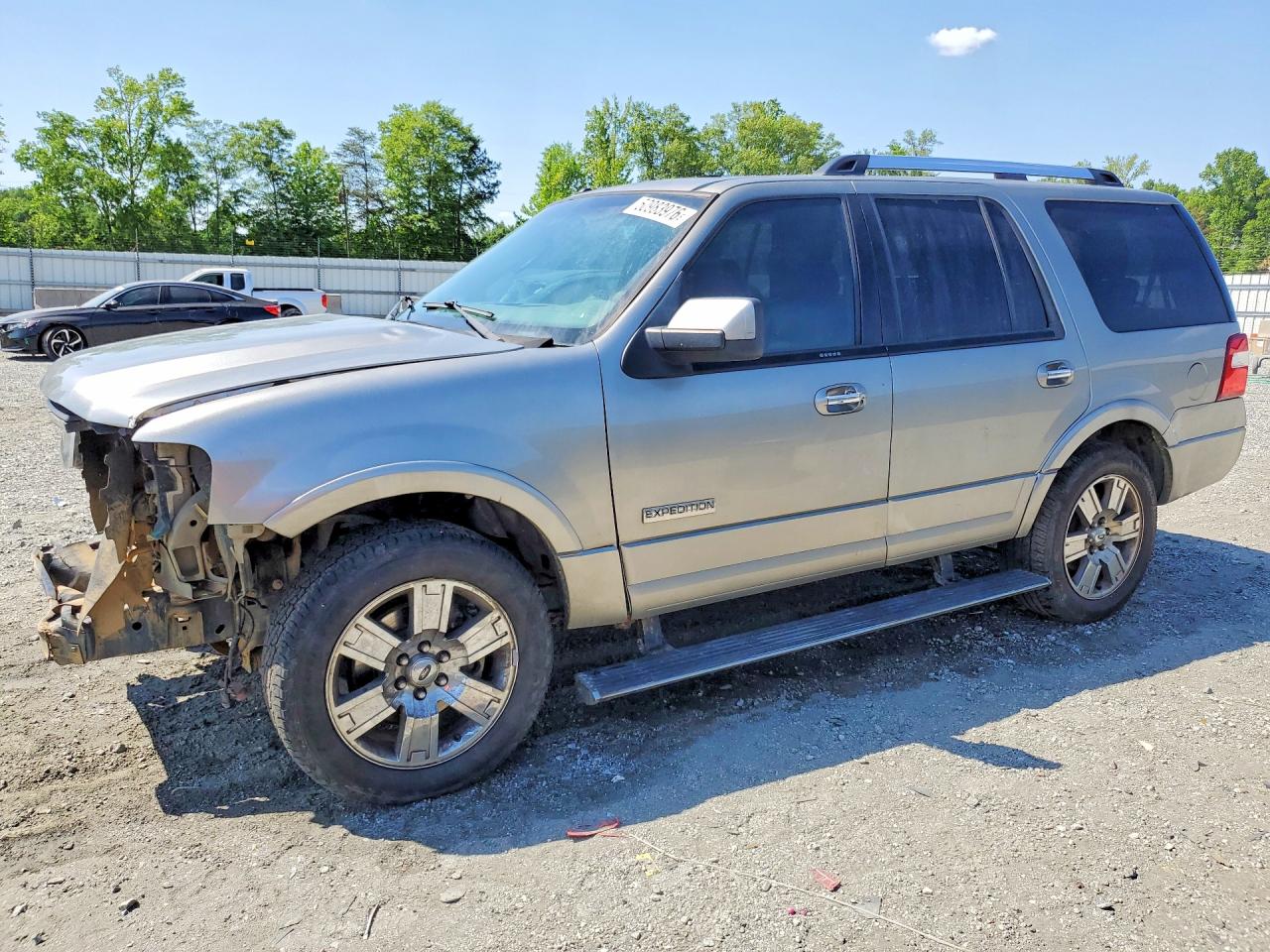 2008 Ford Expedition Limited Silver vin: 1FMFU19508LA27644