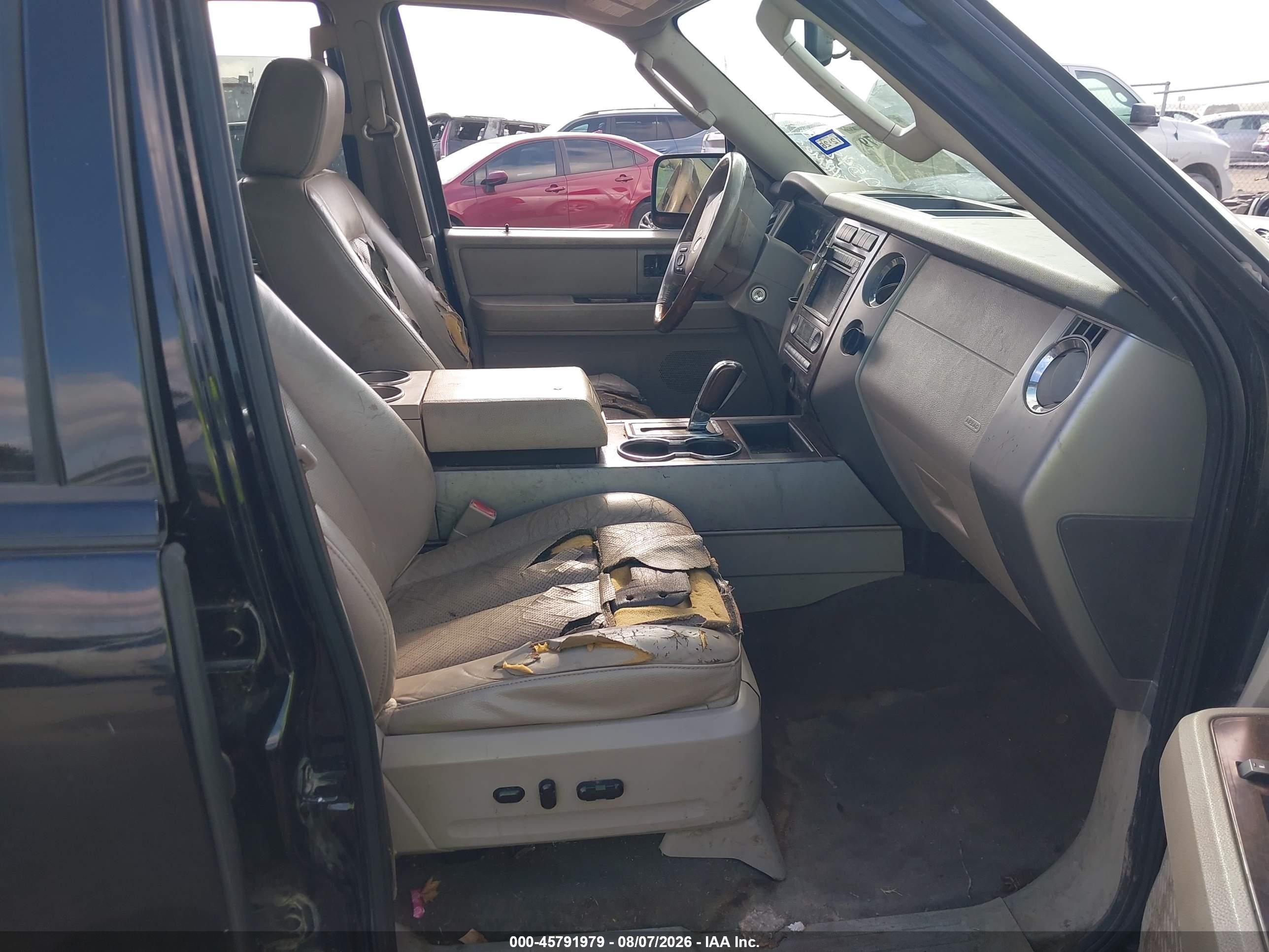2007 Ford Expedition Limited Black vin: 1FMFU19517LA54835