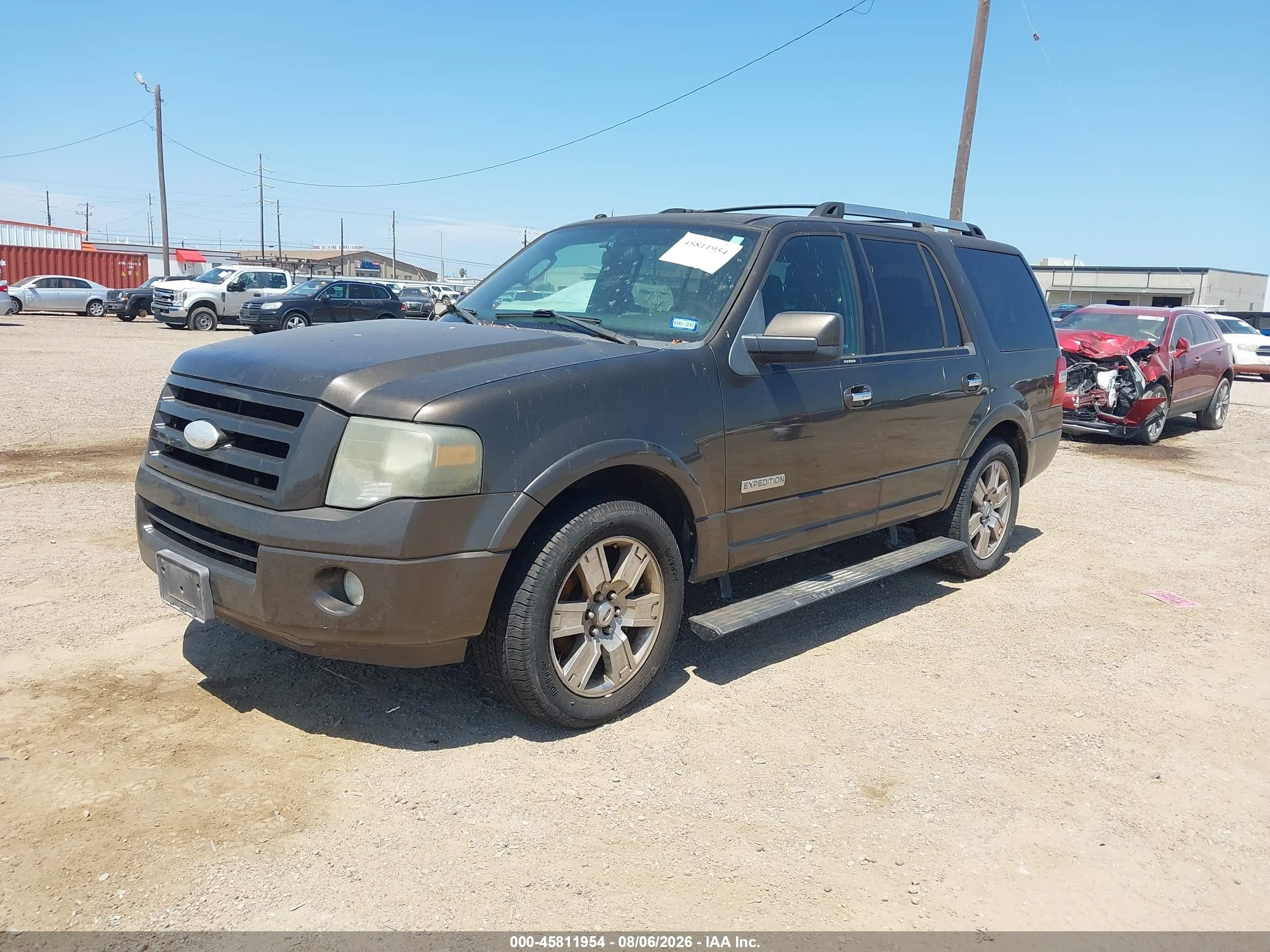 2008 Ford Expedition Limited Brown vin: 1FMFU19518LA86153