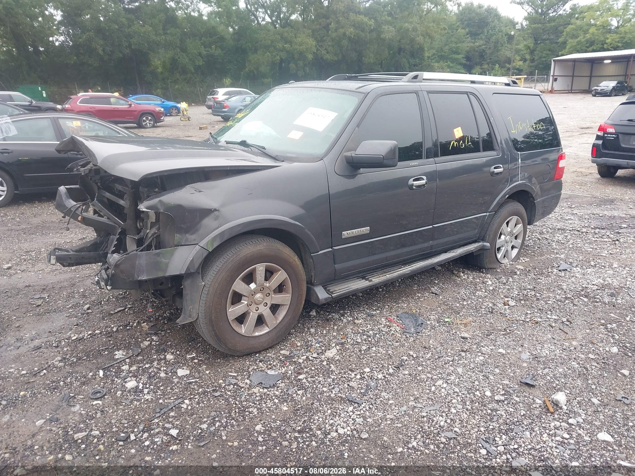 2007 Ford Expedition Limited Black vin: 1FMFU19537LA51452