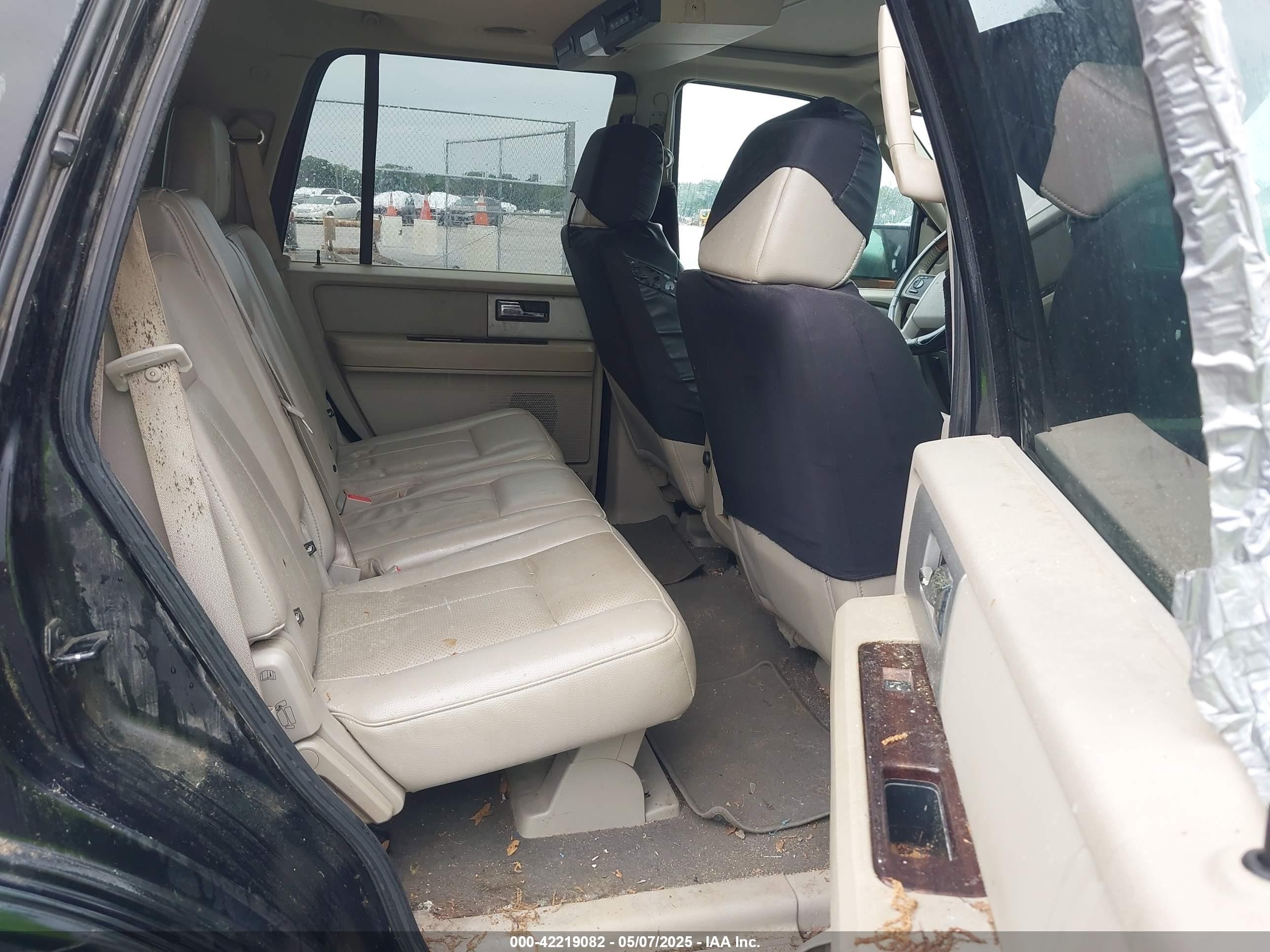 2007 Ford Expedition Limited Black vin: 1FMFU19537LA89358