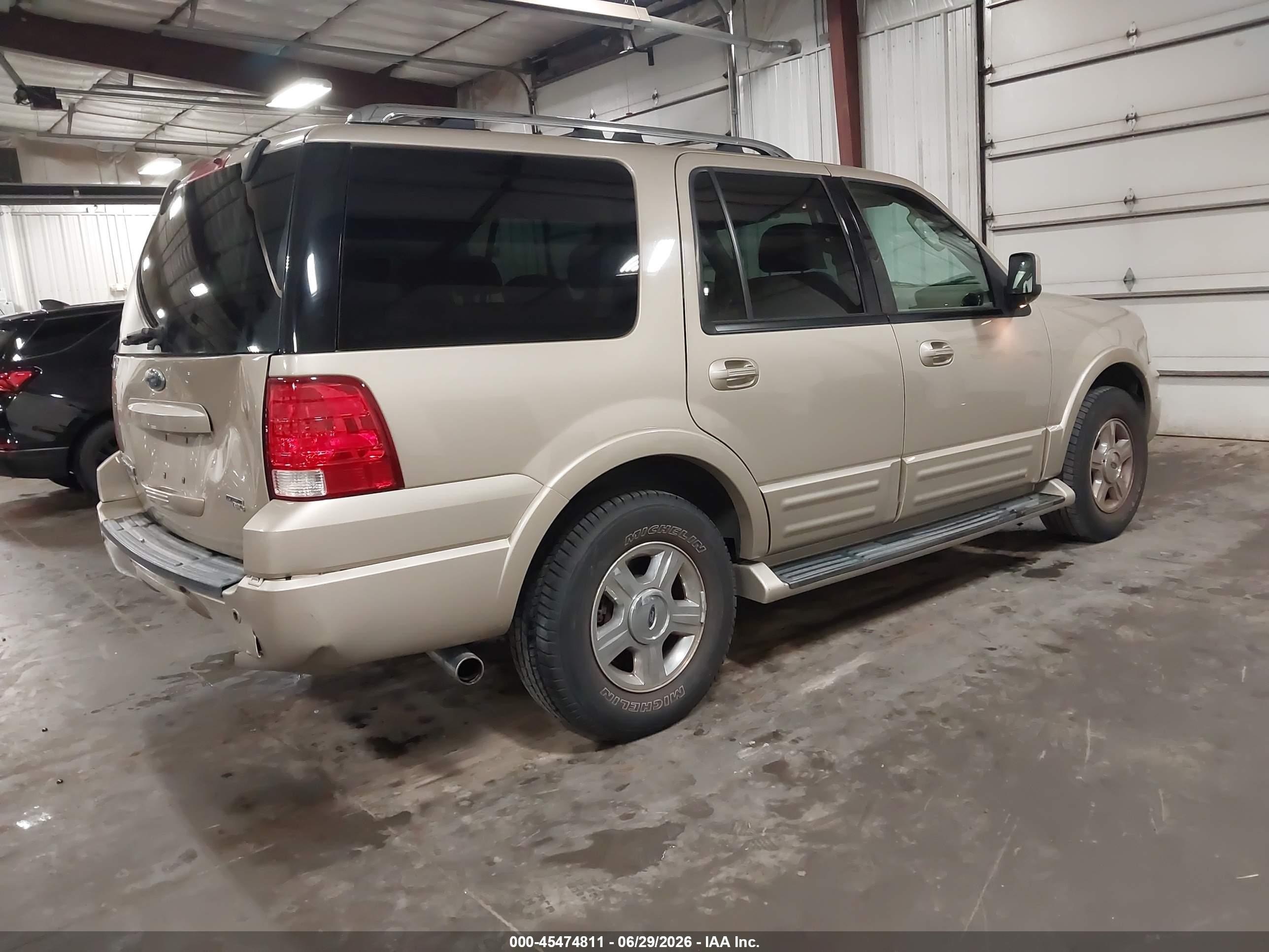 2006 Ford Expedition Limited Желто-коричневый vin: 1FMFU19546LA49675