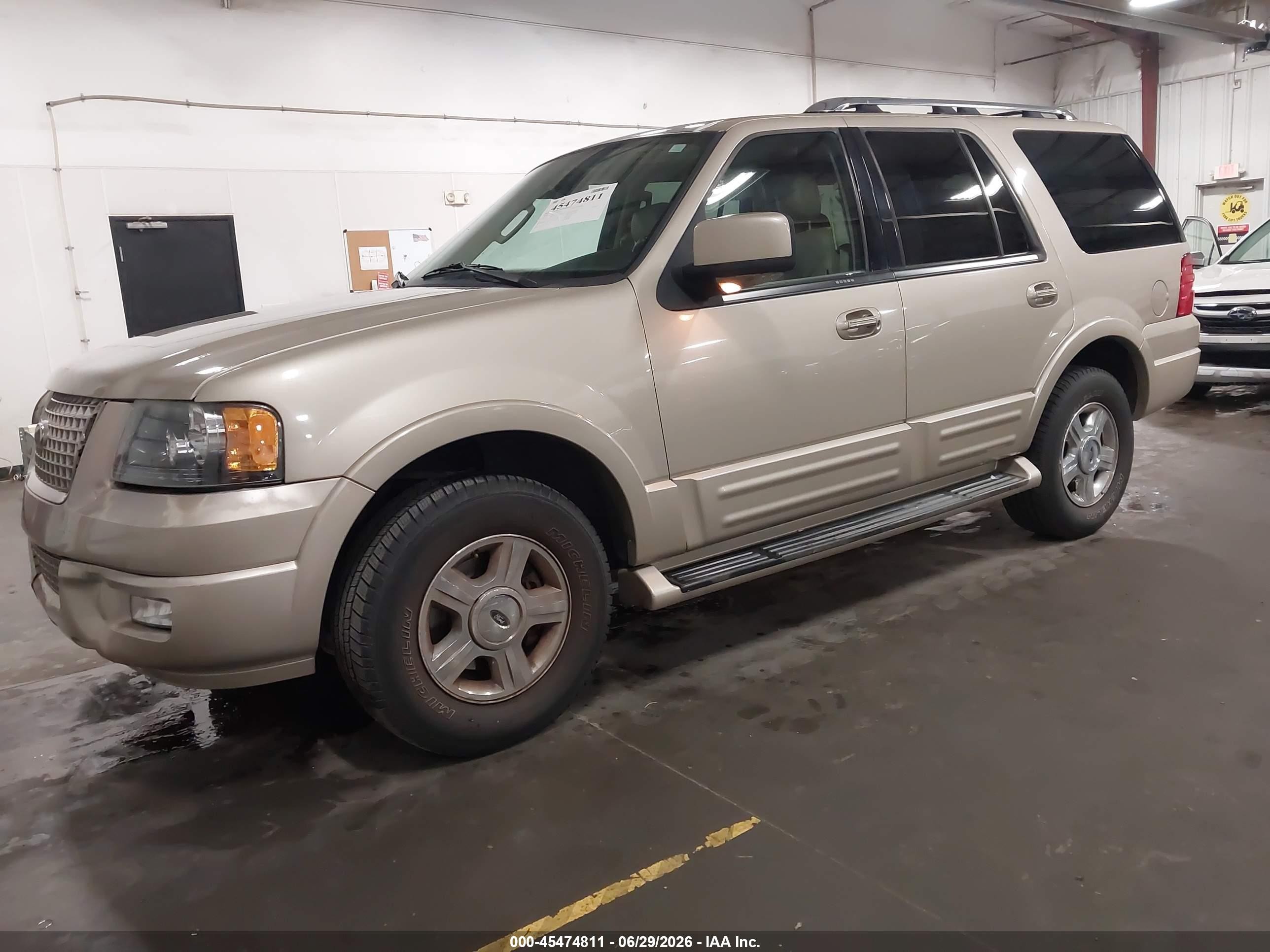 2006 Ford Expedition Limited Желто-коричневый vin: 1FMFU19546LA49675