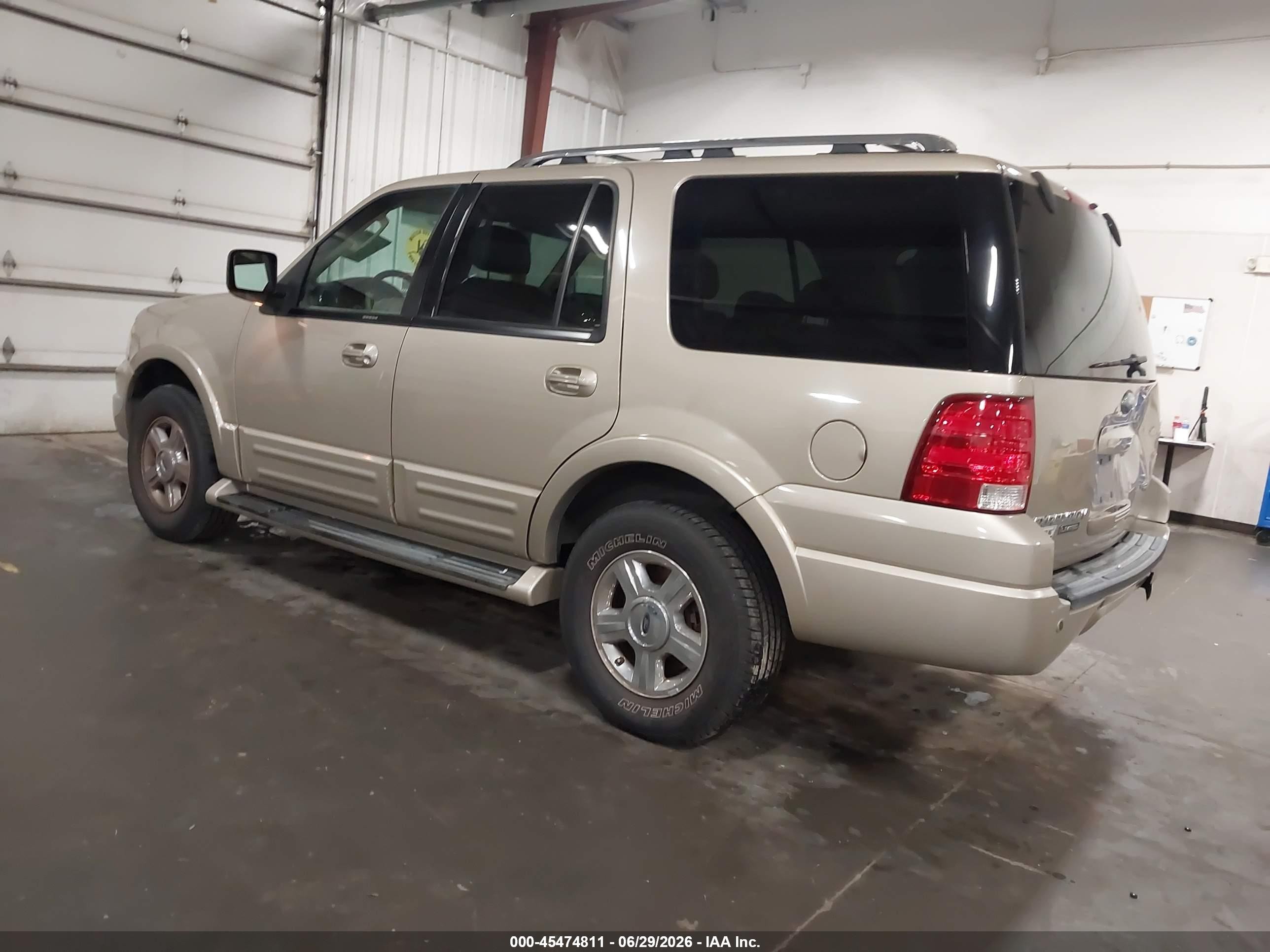 2006 Ford Expedition Limited Желто-коричневый vin: 1FMFU19546LA49675