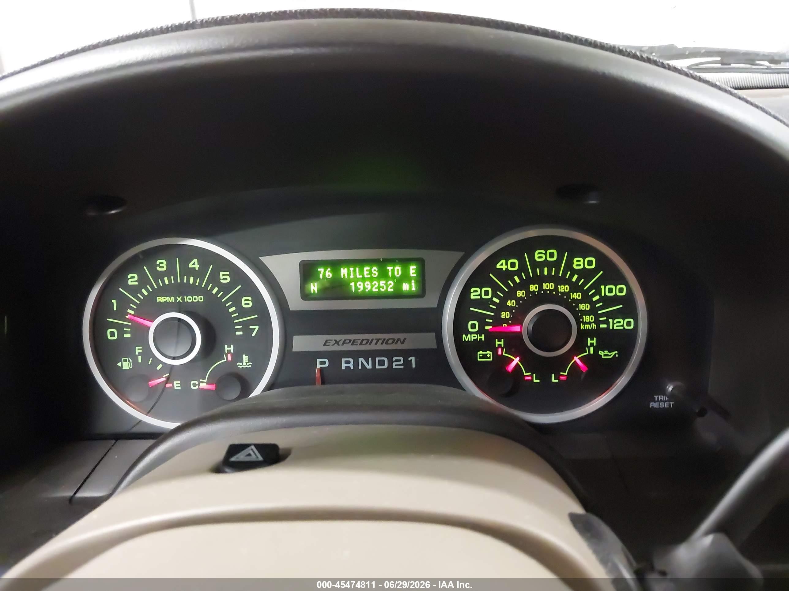 2006 Ford Expedition Limited Желто-коричневый vin: 1FMFU19546LA49675