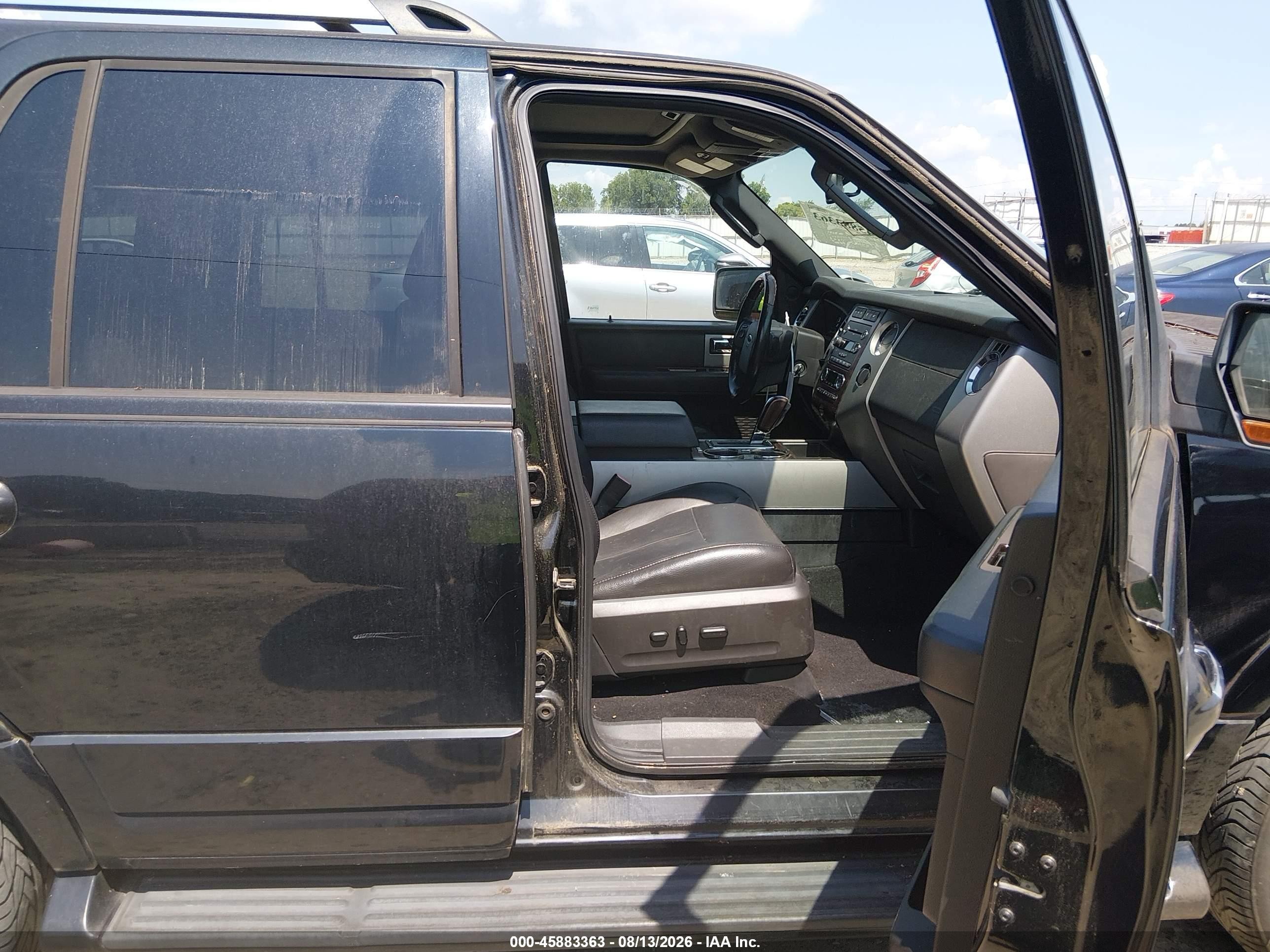 2009 Ford Expedition Limited Black vin: 1FMFU19559EB19015