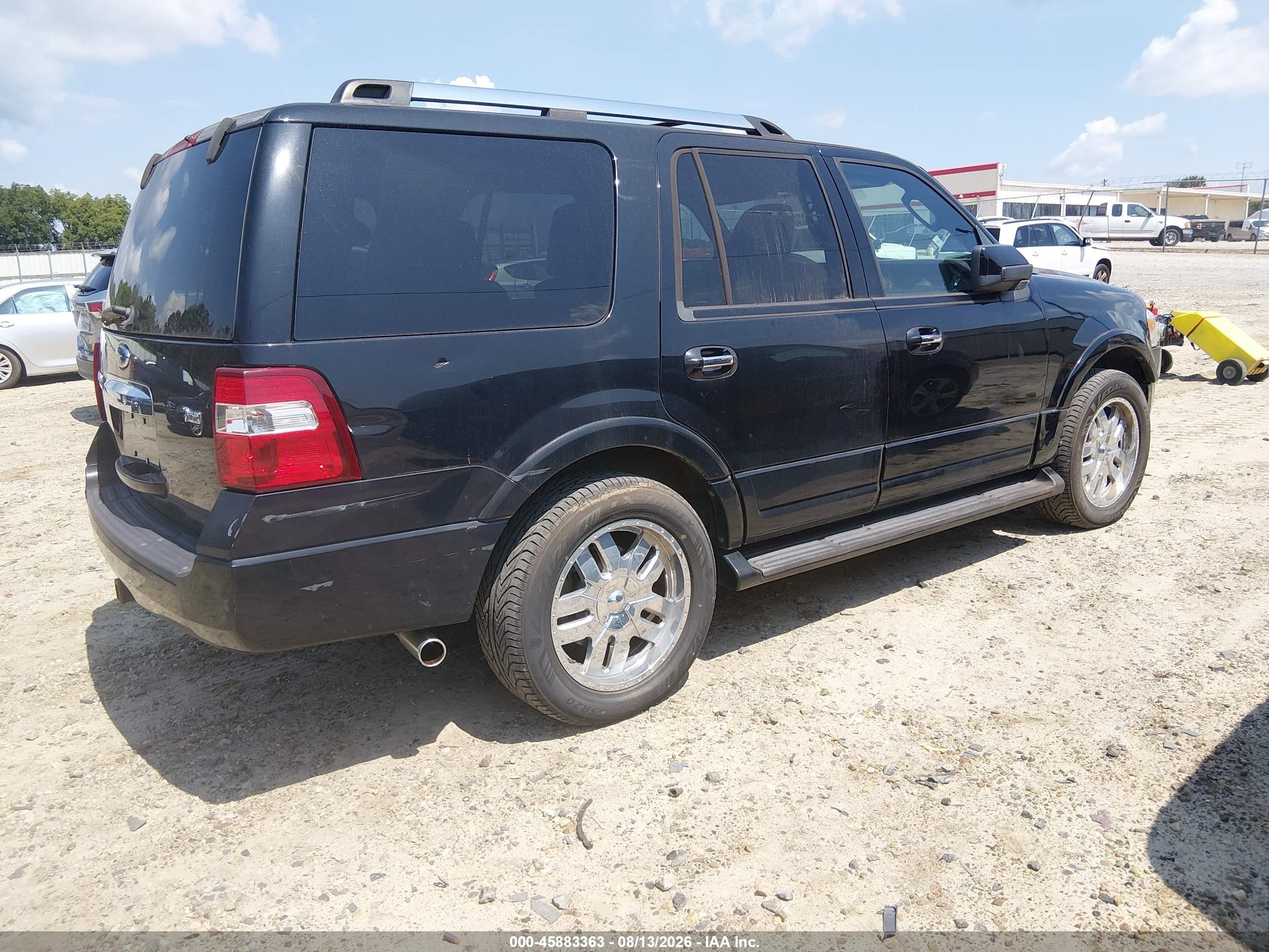 2009 Ford Expedition Limited Black vin: 1FMFU19559EB19015