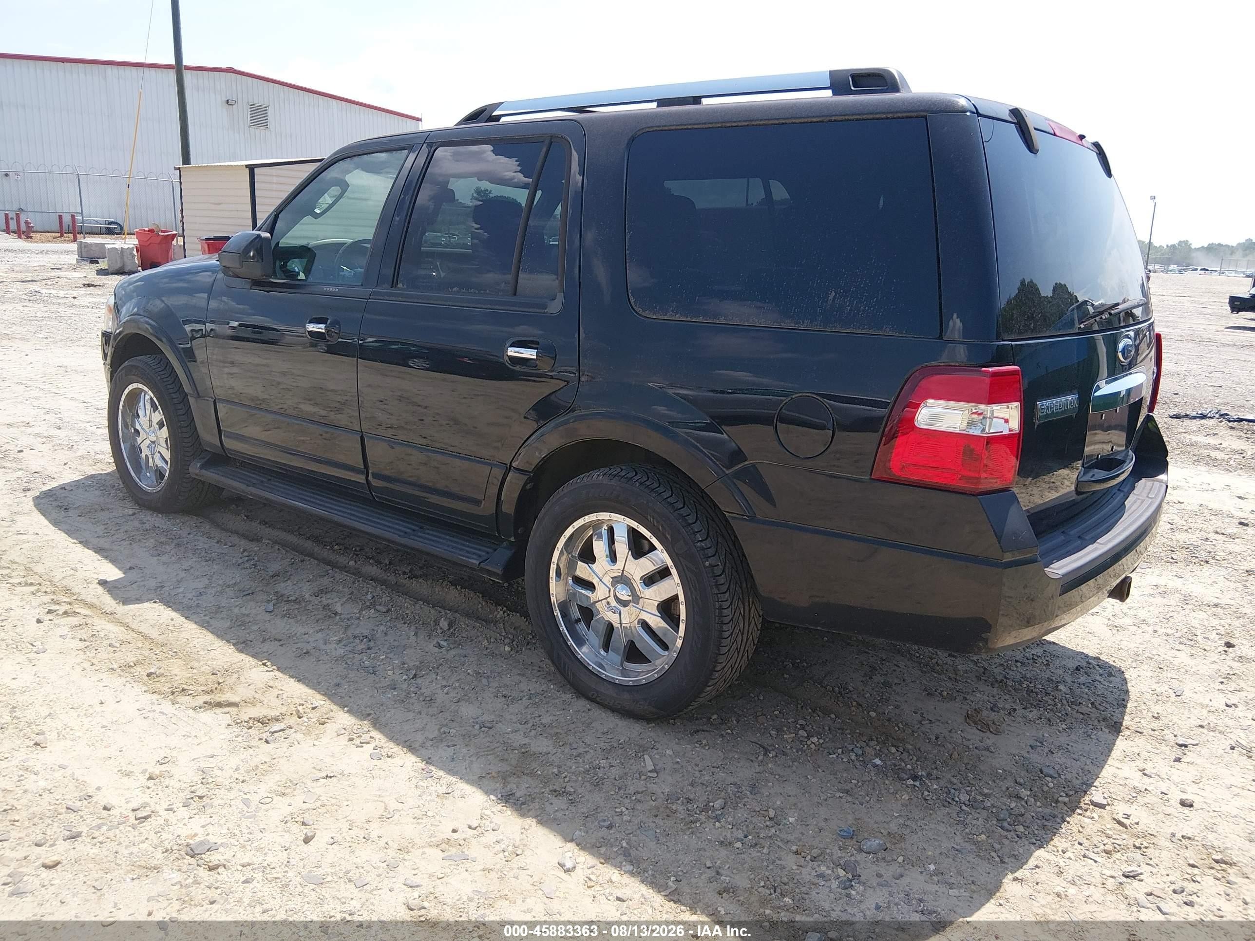 2009 Ford Expedition Limited Black vin: 1FMFU19559EB19015