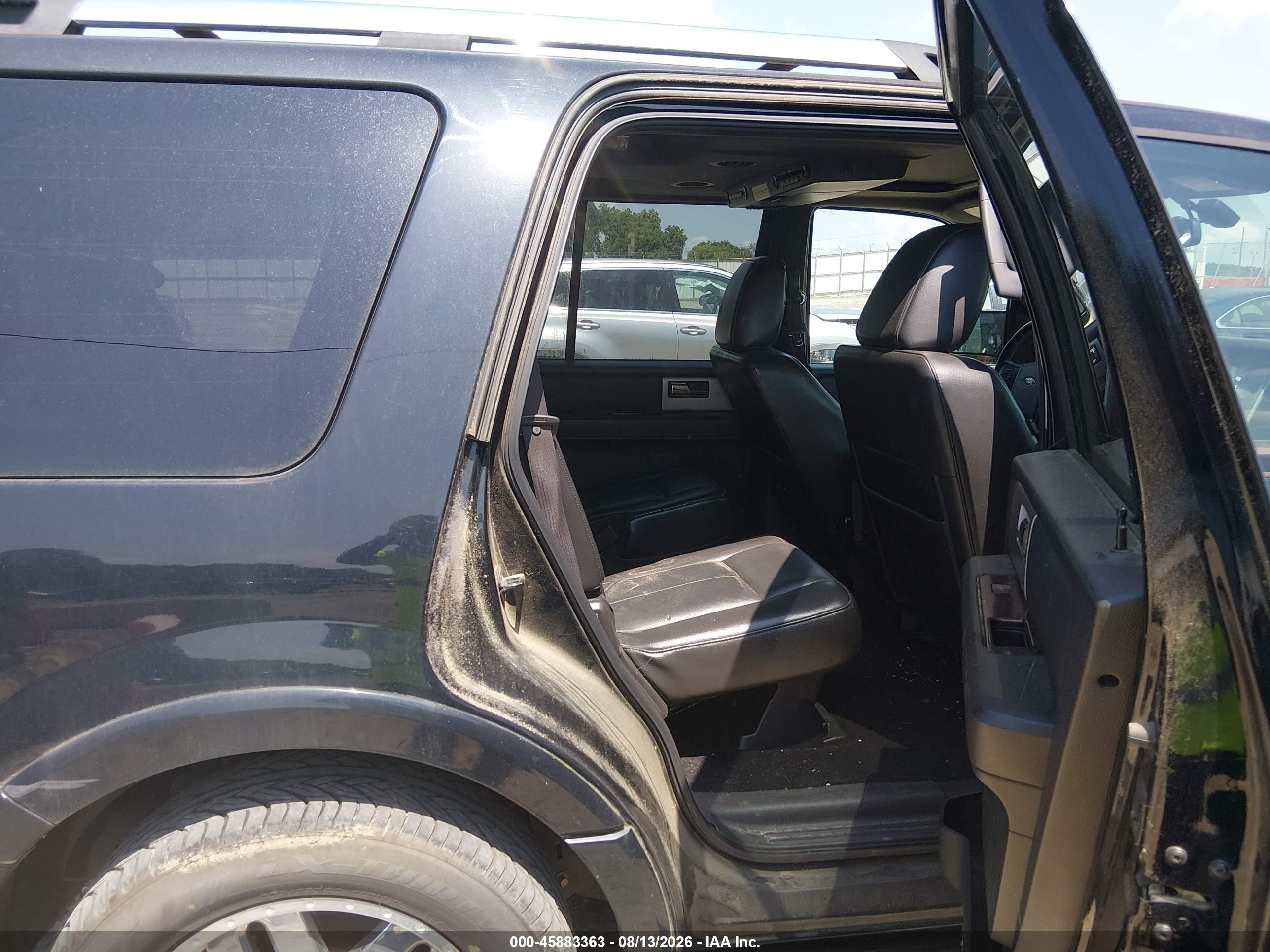 2009 Ford Expedition Limited Black vin: 1FMFU19559EB19015