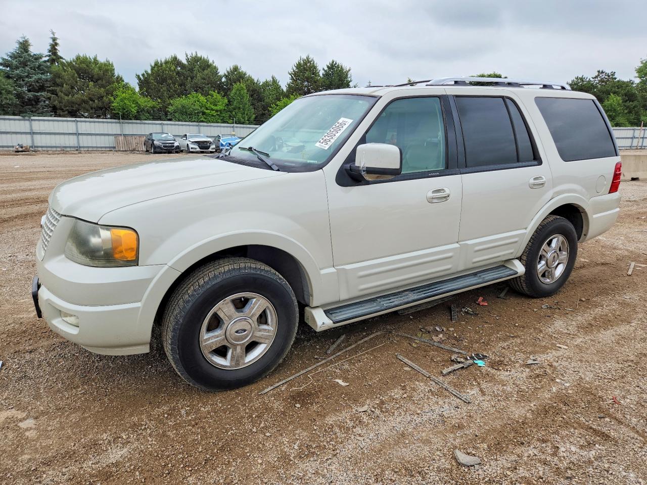 2006 Ford Expedition Limited White vin: 1FMFU19566LA09825