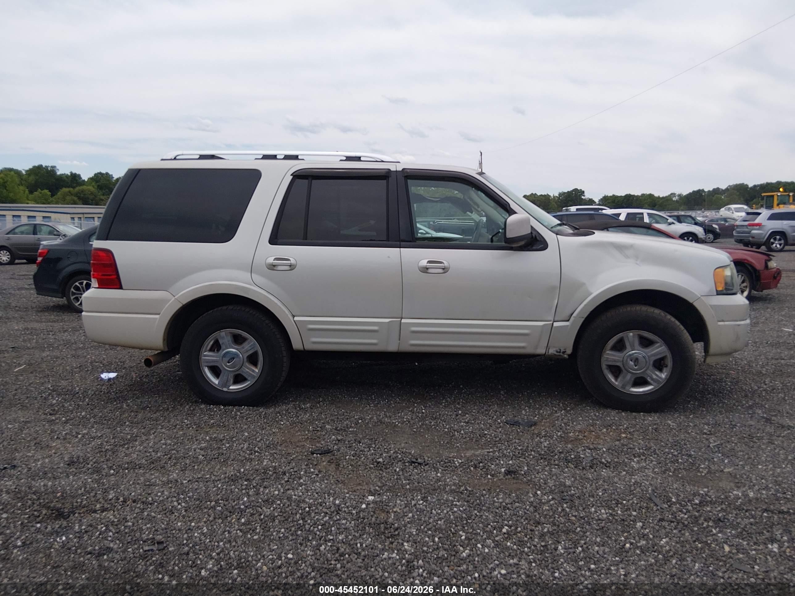 2006 Ford Expedition Limited White vin: 1FMFU19566LA69409
